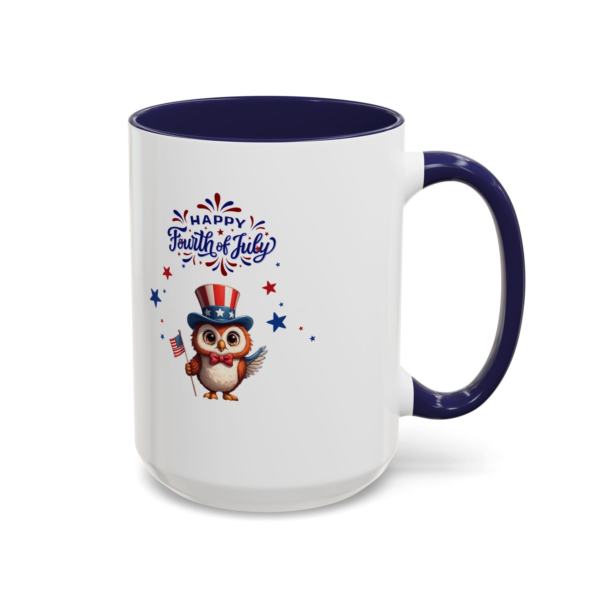 American Eagle Happy 4th of July Coffee Mug