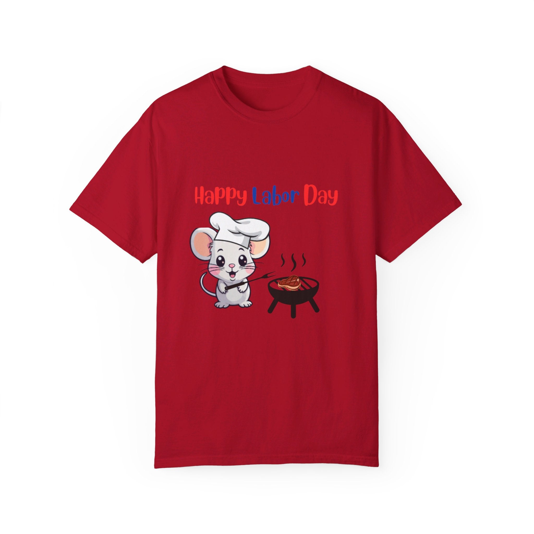 Labor Day Cookout Unisex Garment-Dyed T-shirt