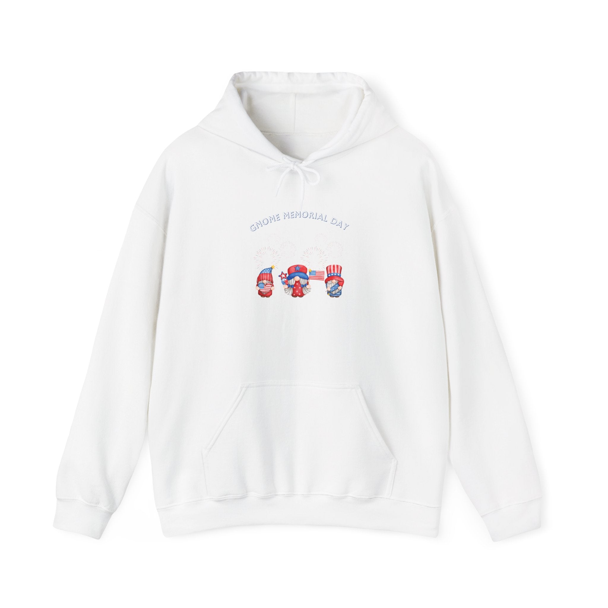 Gnome Memorial Day Hooded Sweatshirt
