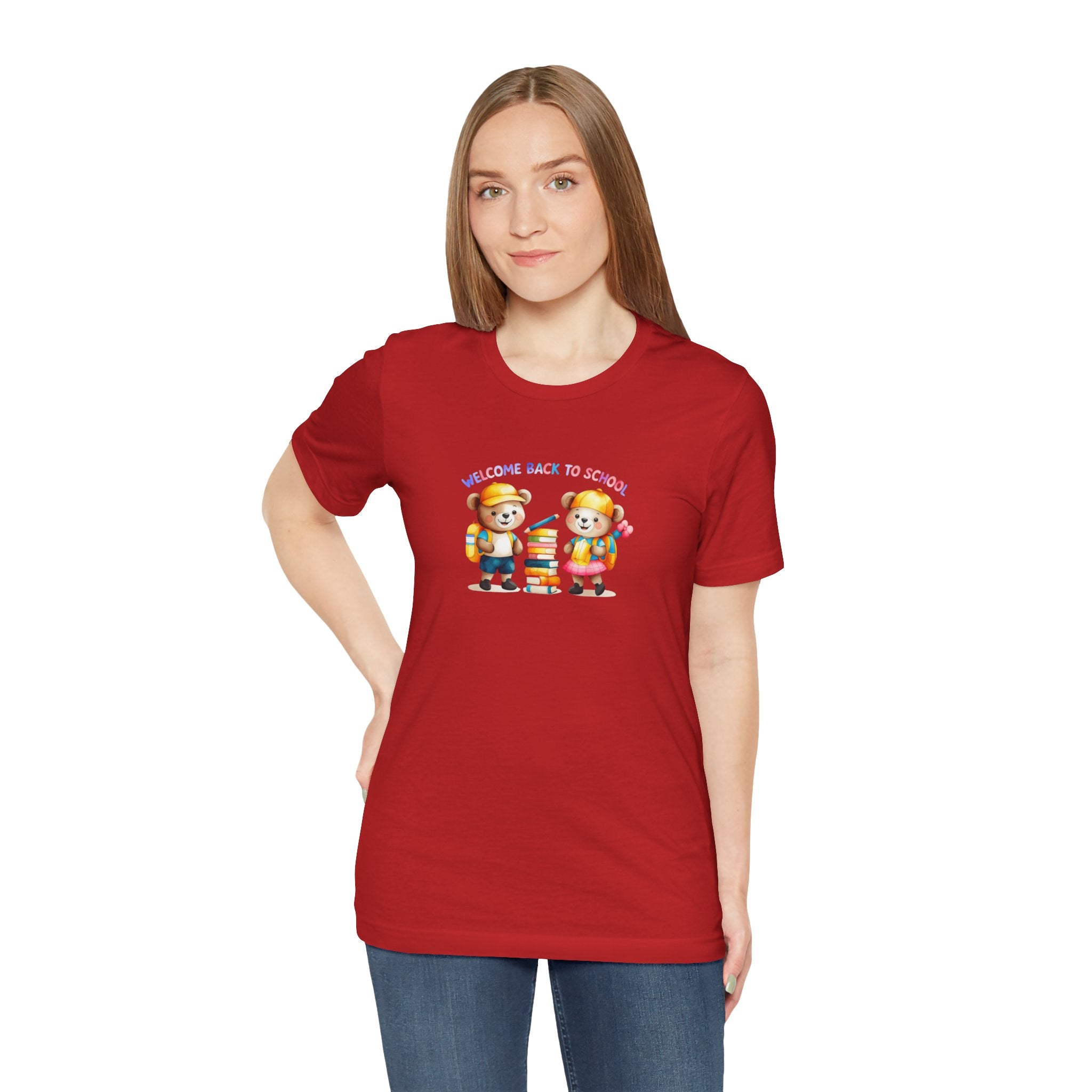 Welcome Back to School Fun Unisex Jersey Short Sleeve Tee