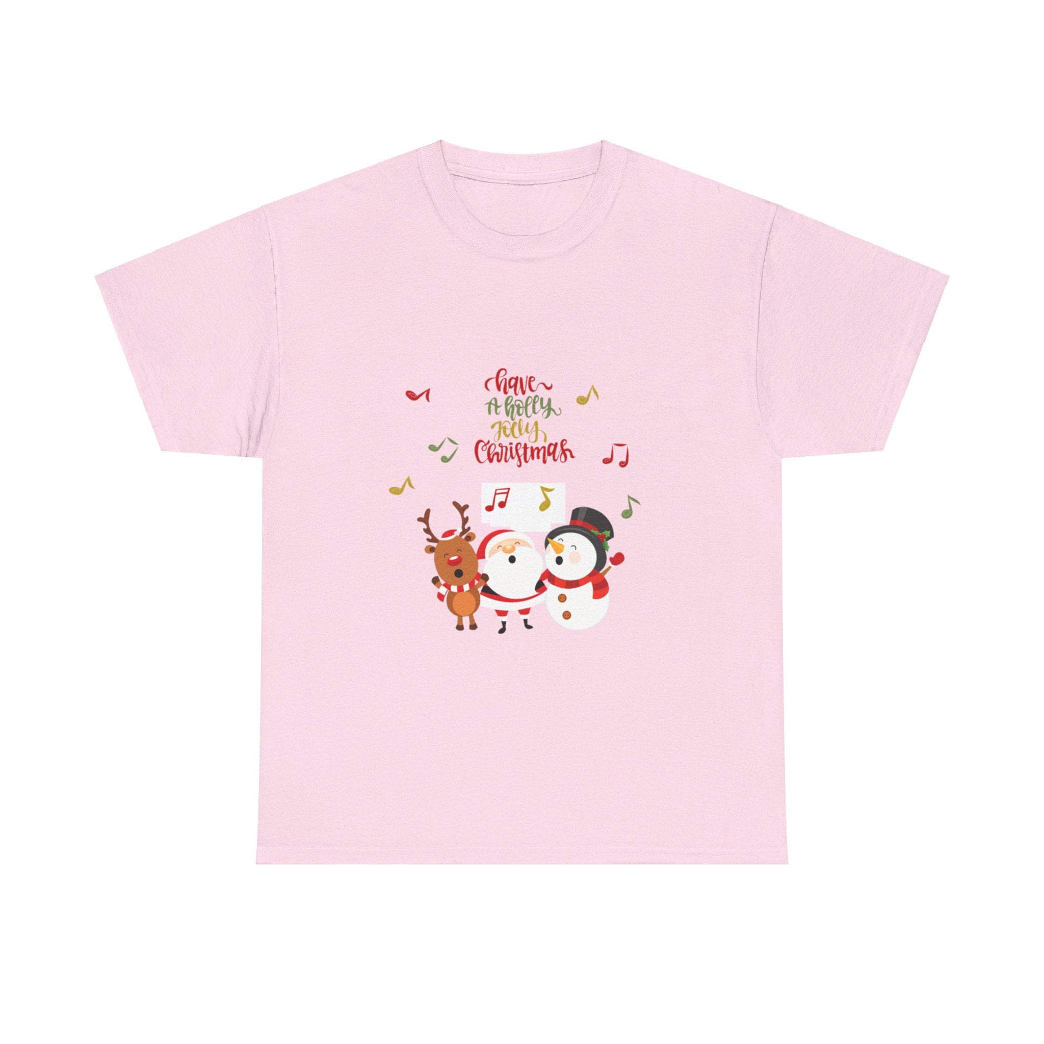 Have A Holly Jolly Christmas Unisex Heavy Cotton Tee