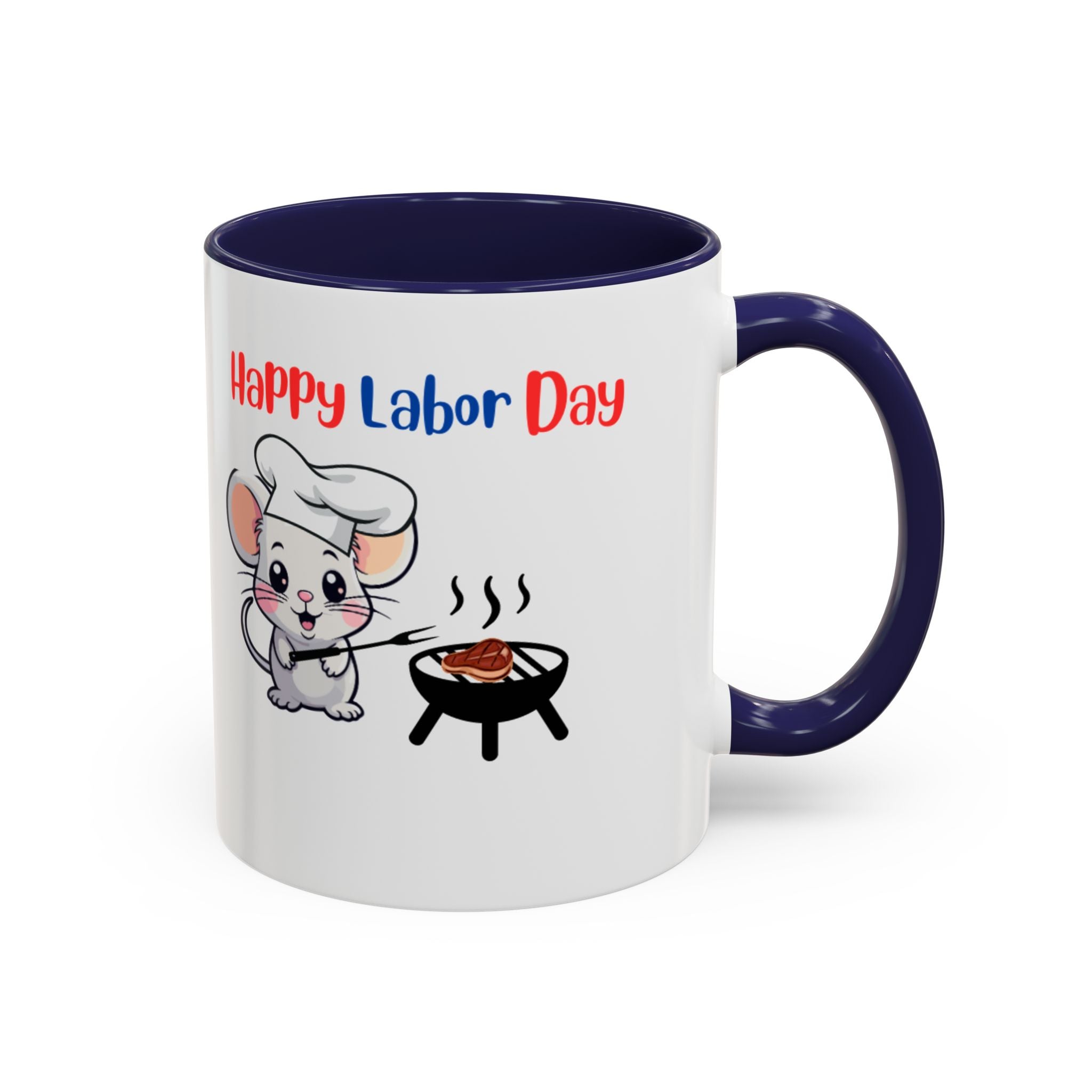 Labor Day Cookout Accent Coffee Mug (11, 15oz)