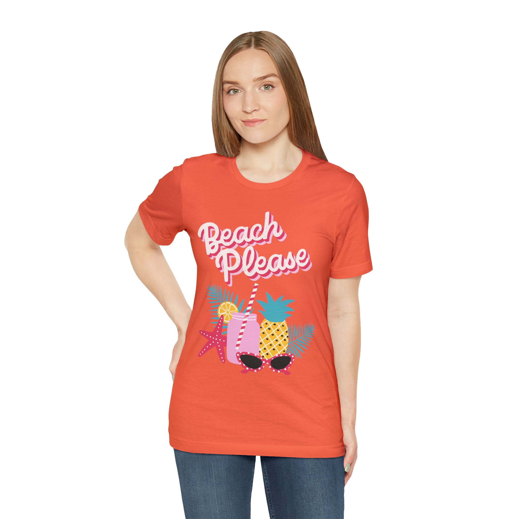Beach Please Unisex Jersey Short Sleeve Tee