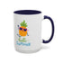 Hello Summer Fun Accent Coffee Mug (11, 15oz)