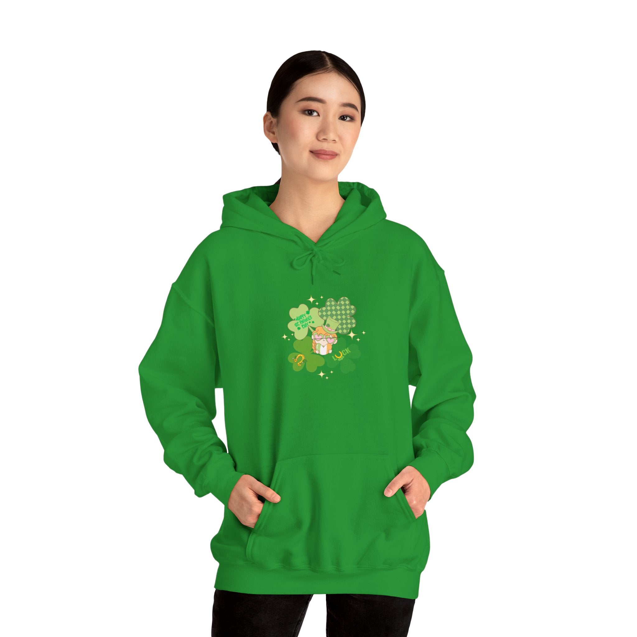 Retro St. Patty's Day Unisex Hooded Sweatshirt