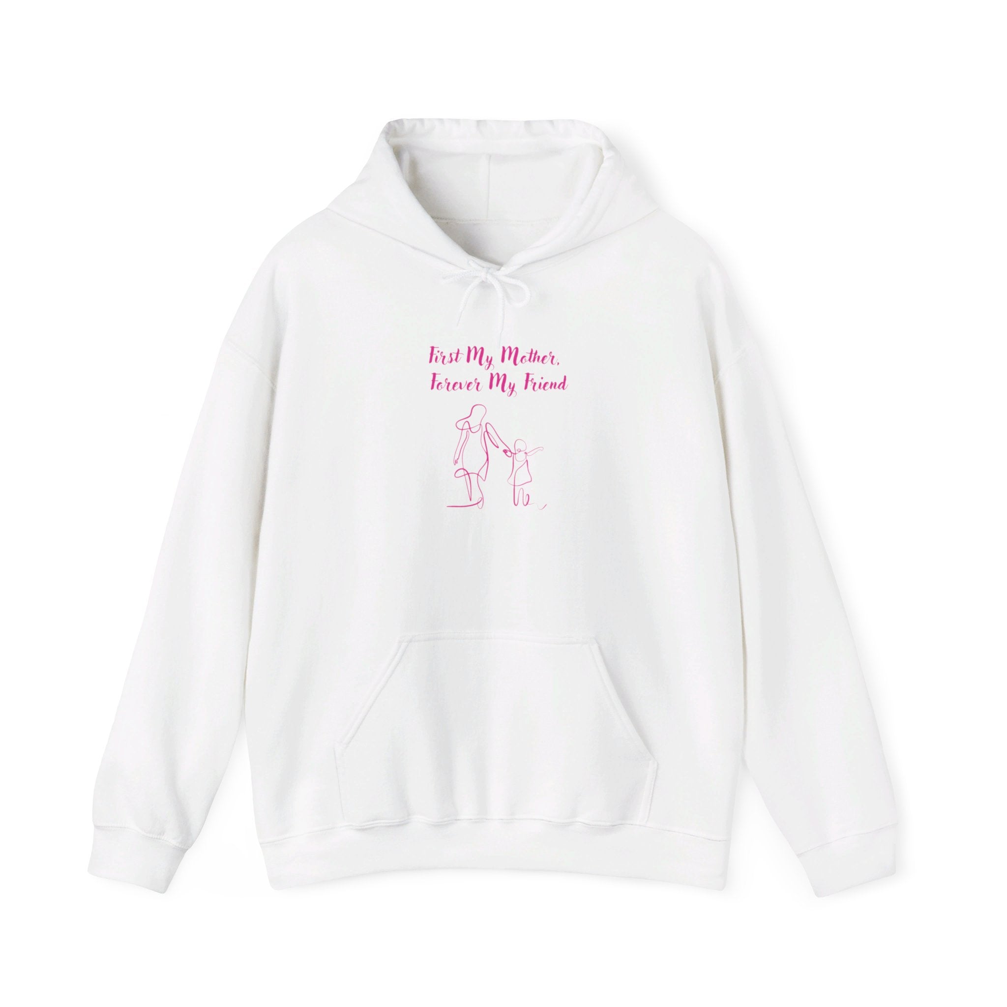 First My Mother Forever My Friend Unisex Heavy Blend™ Hooded Sweatshirt