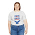Land Of The Free Home Of The Brave Unisex Jersey Short Sleeve Tee