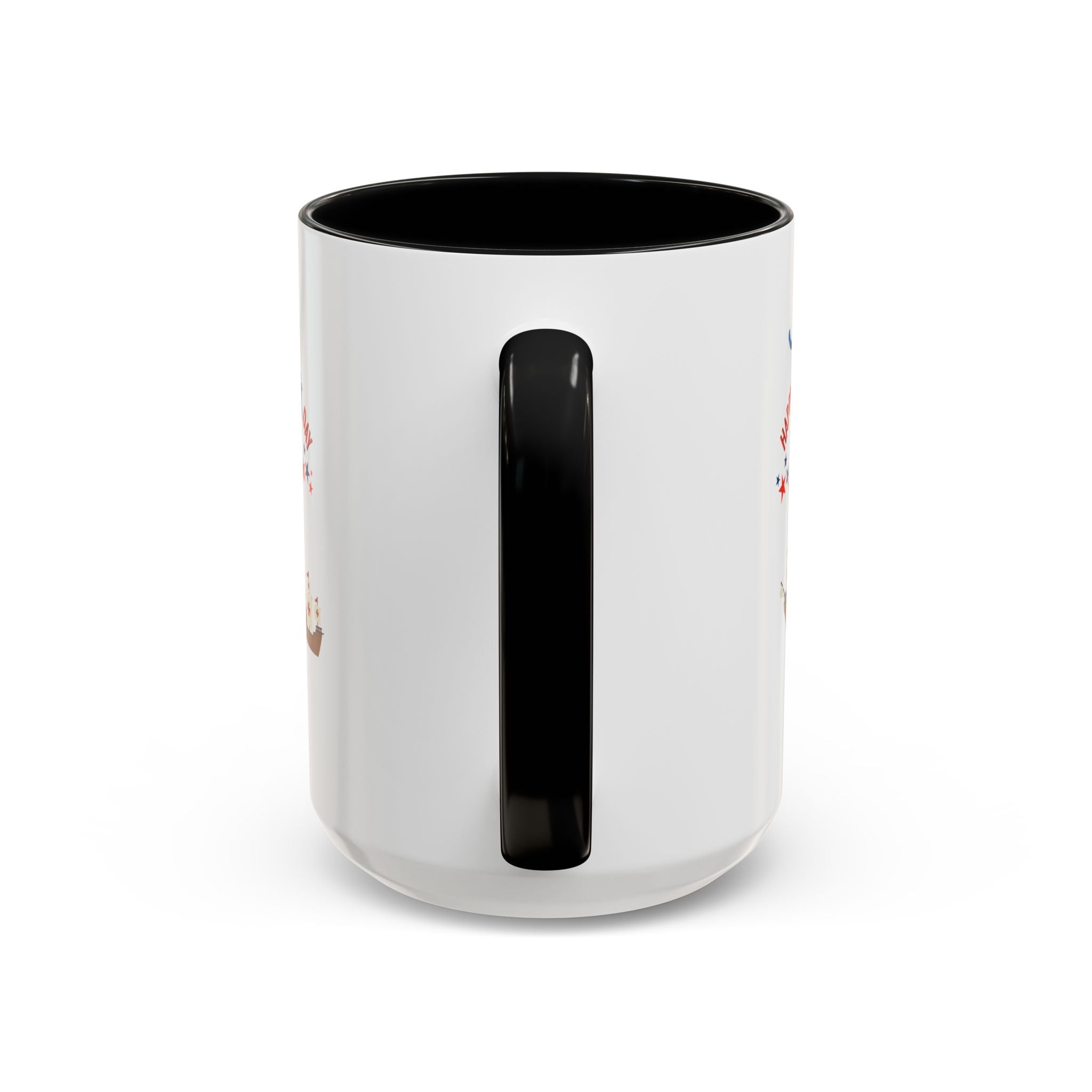 Happy Columbus Day Accent Coffee Mug (11, 15oz)