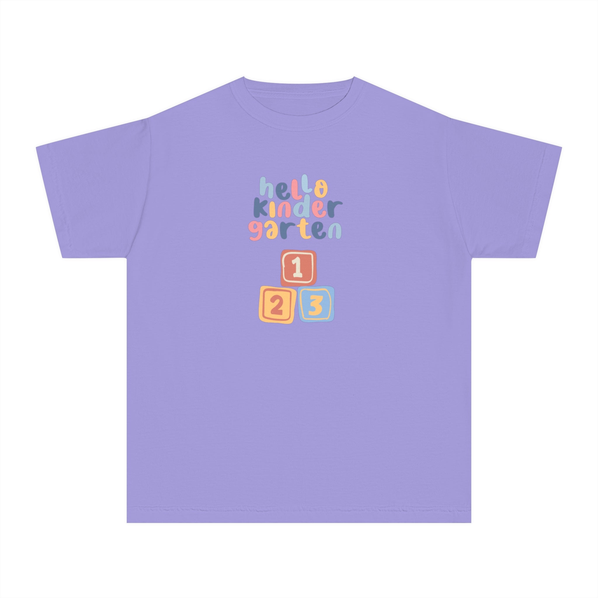 Hello Kindergarten Youth Midweight Tee