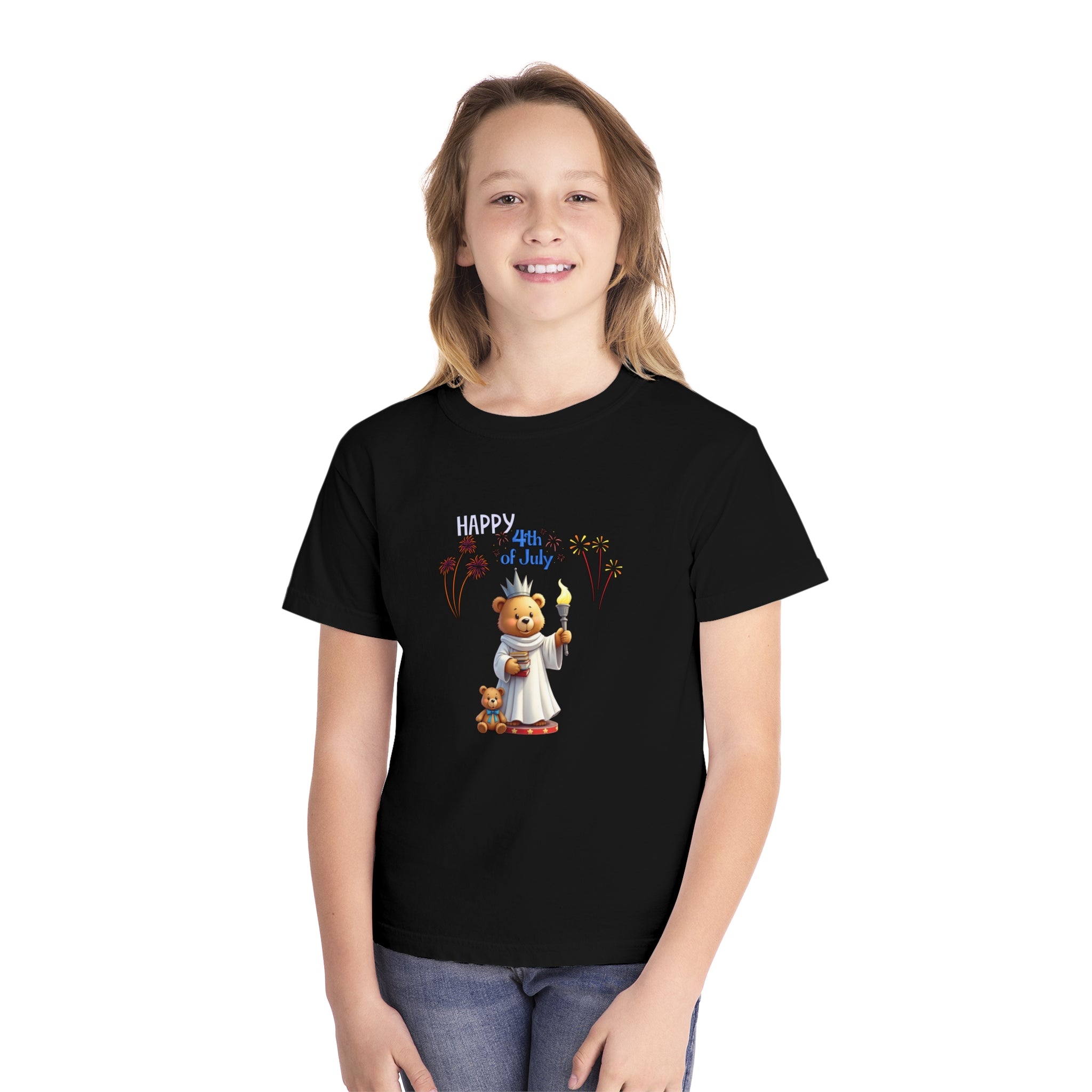 Lady Liberty Youth Midweigth Tee
