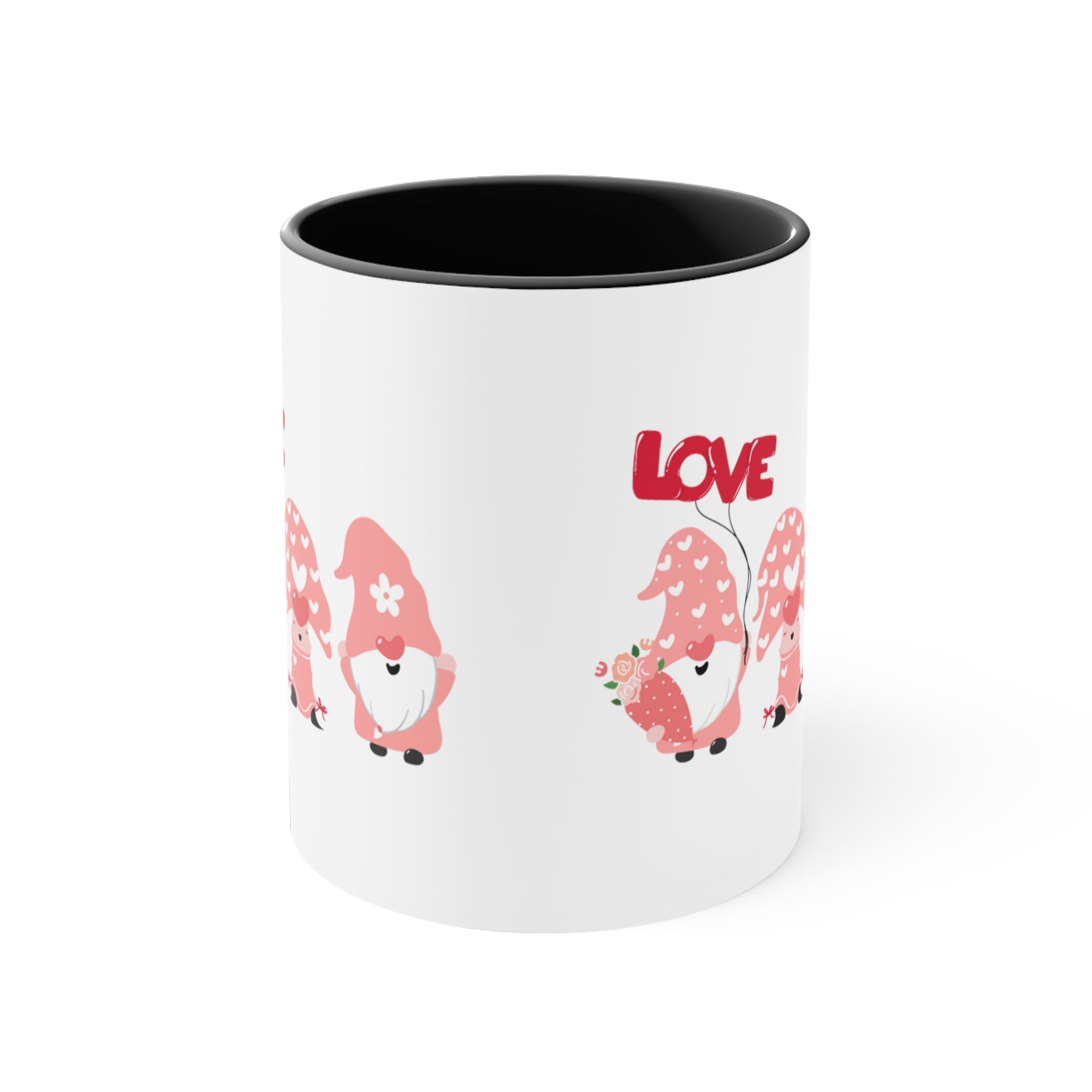 Love Gnome Day Accent Coffee Mug, 11oz