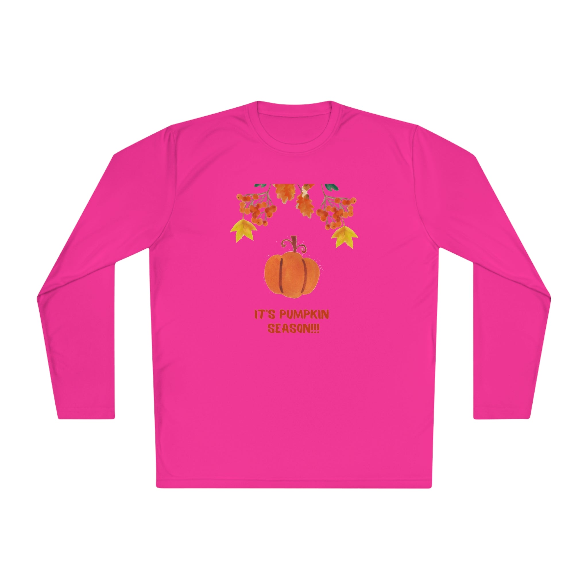 Pumpkin Season Unisex Lightweight Long Sleeve Tee