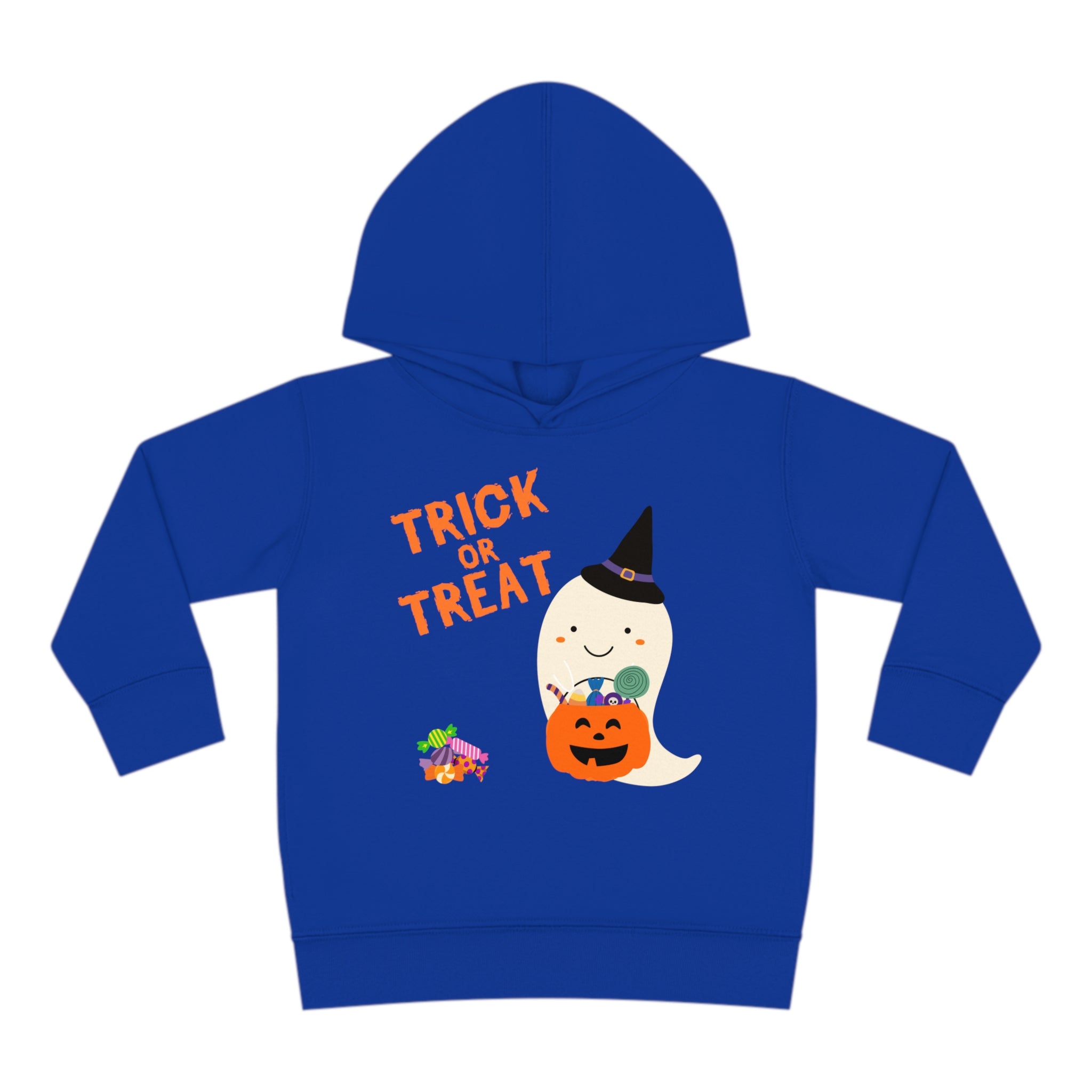 Trick or Treat Toddler Pullover Fleece Hoodie