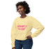 Mommy Hood Unisex Lightweight Crewneck Sweatshirt