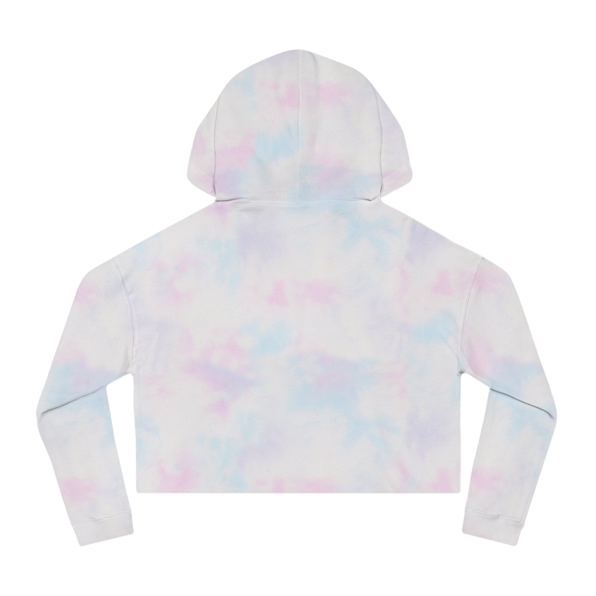 Meow Valentine's Day Women’s Cropped Hooded Sweatshirt