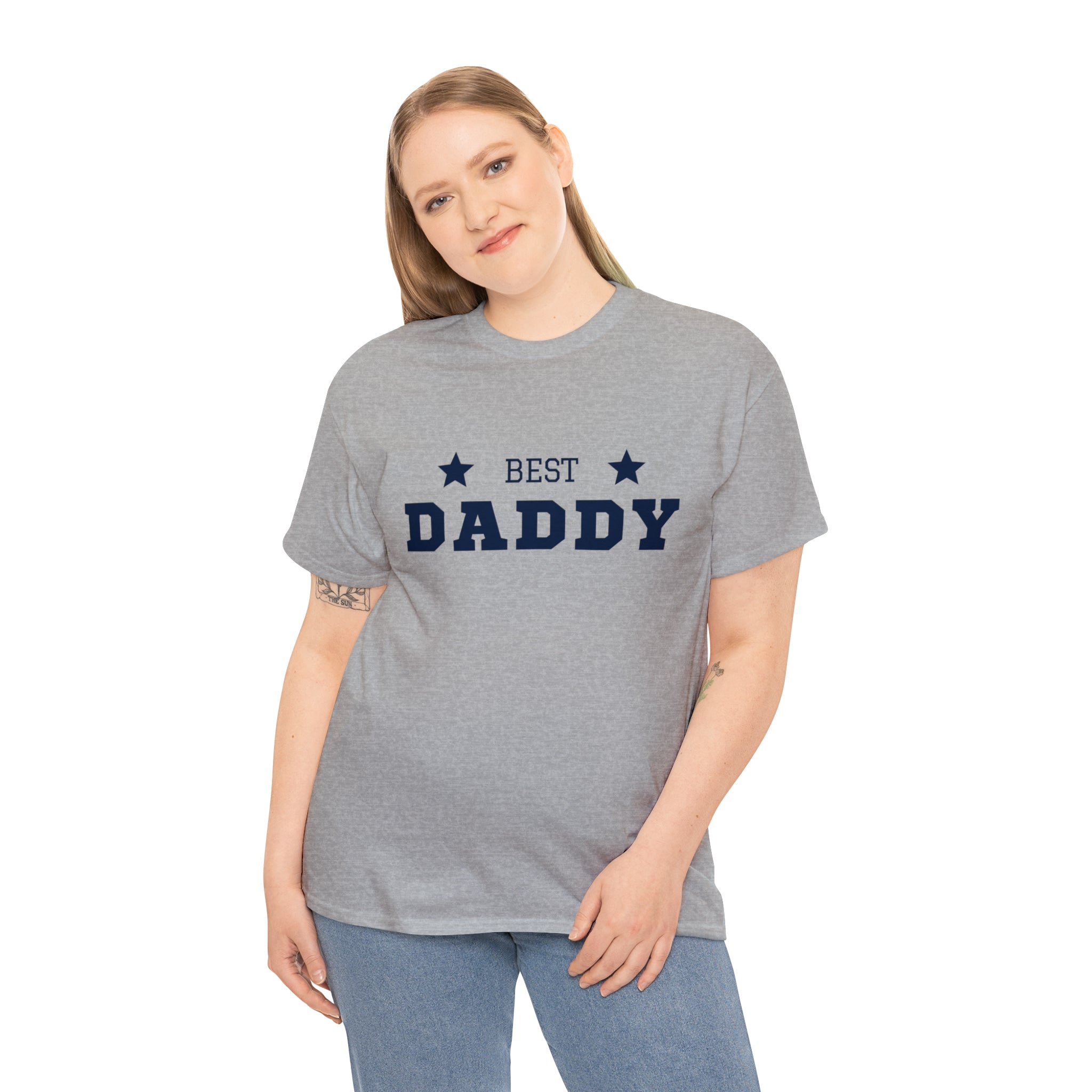 Happy Daddy's Day Unisex Heavy Cotton Tee