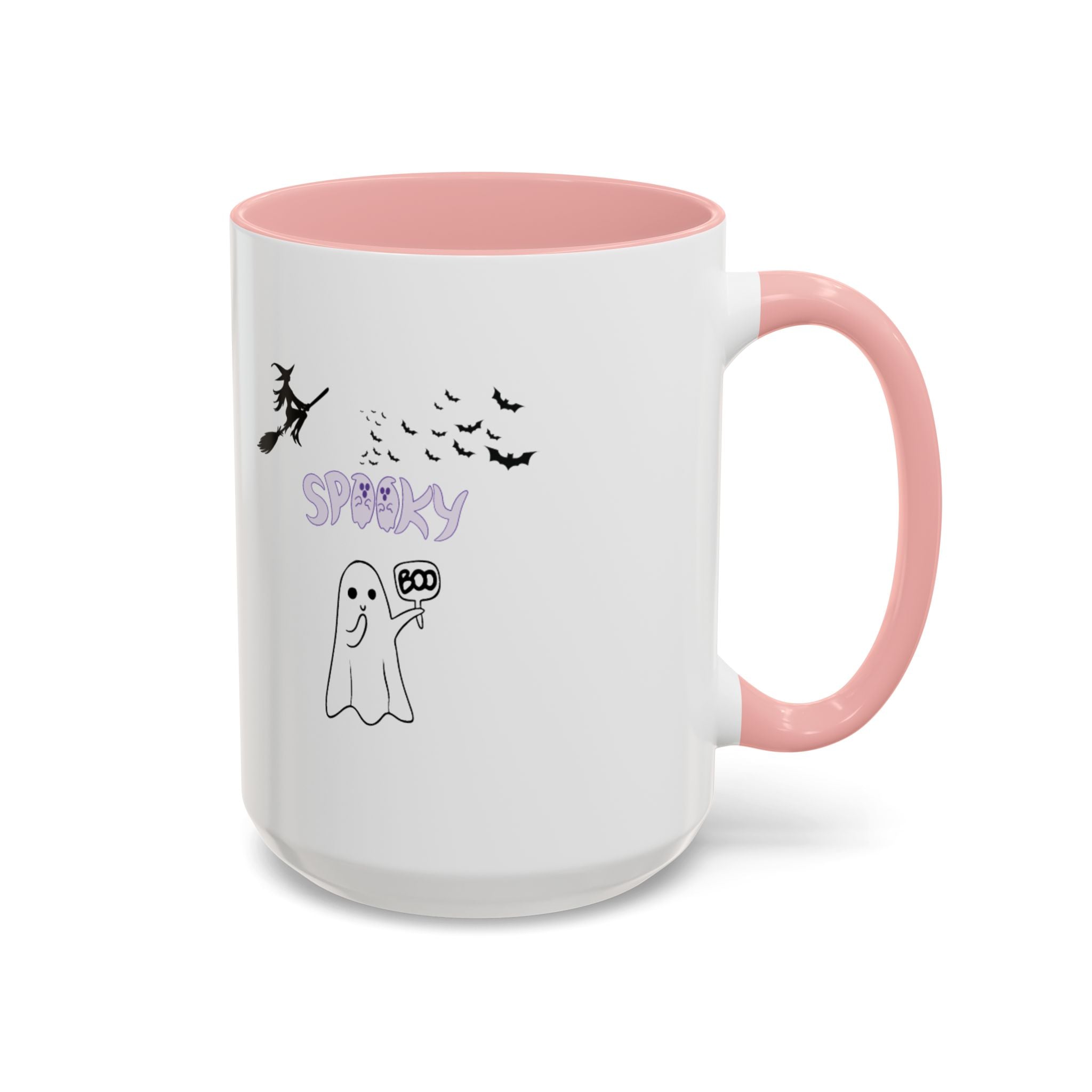 Spooky Boo Accent Coffee Mug (11, 15oz)