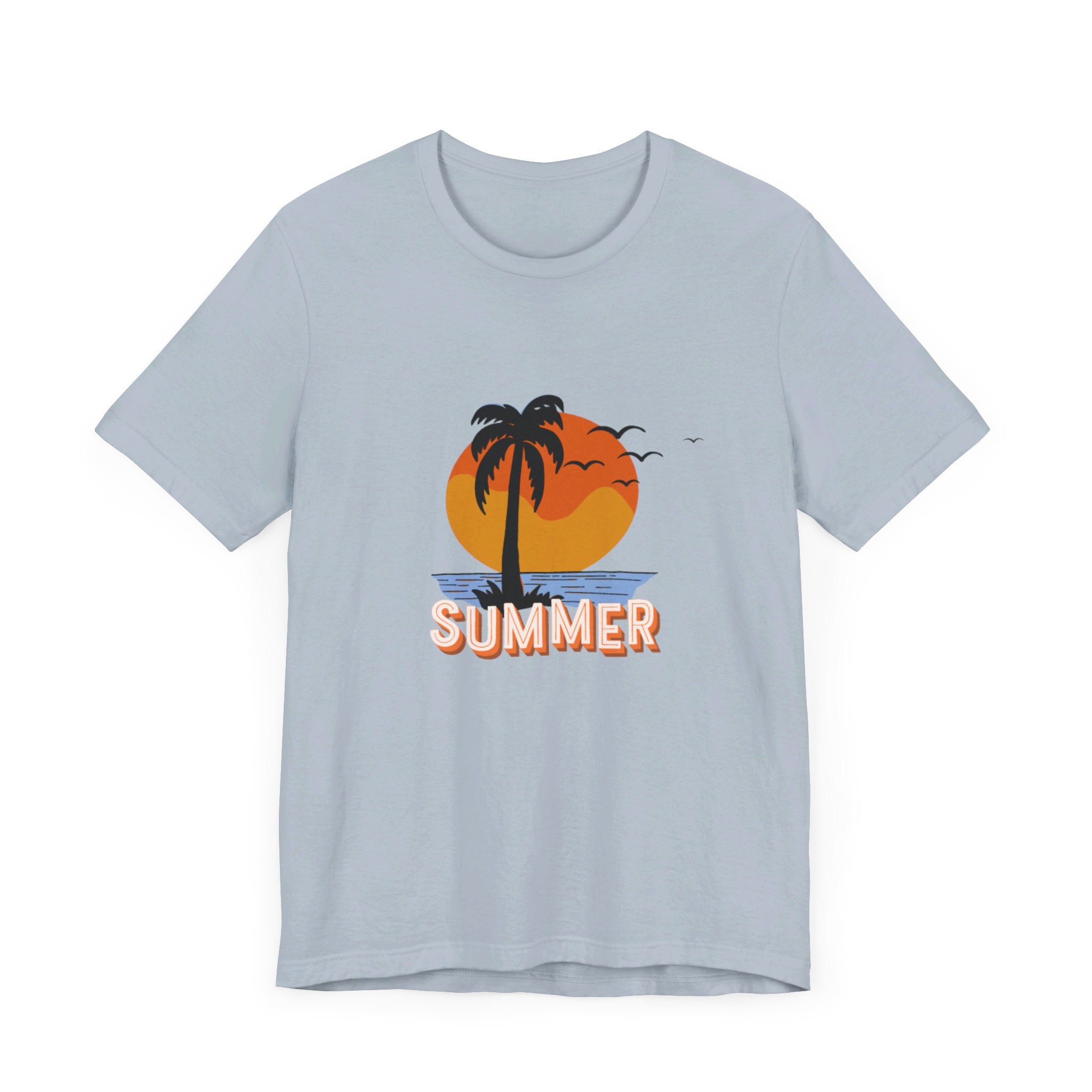 Summer Sunset Unisex Jersey Short Sleeve Tee