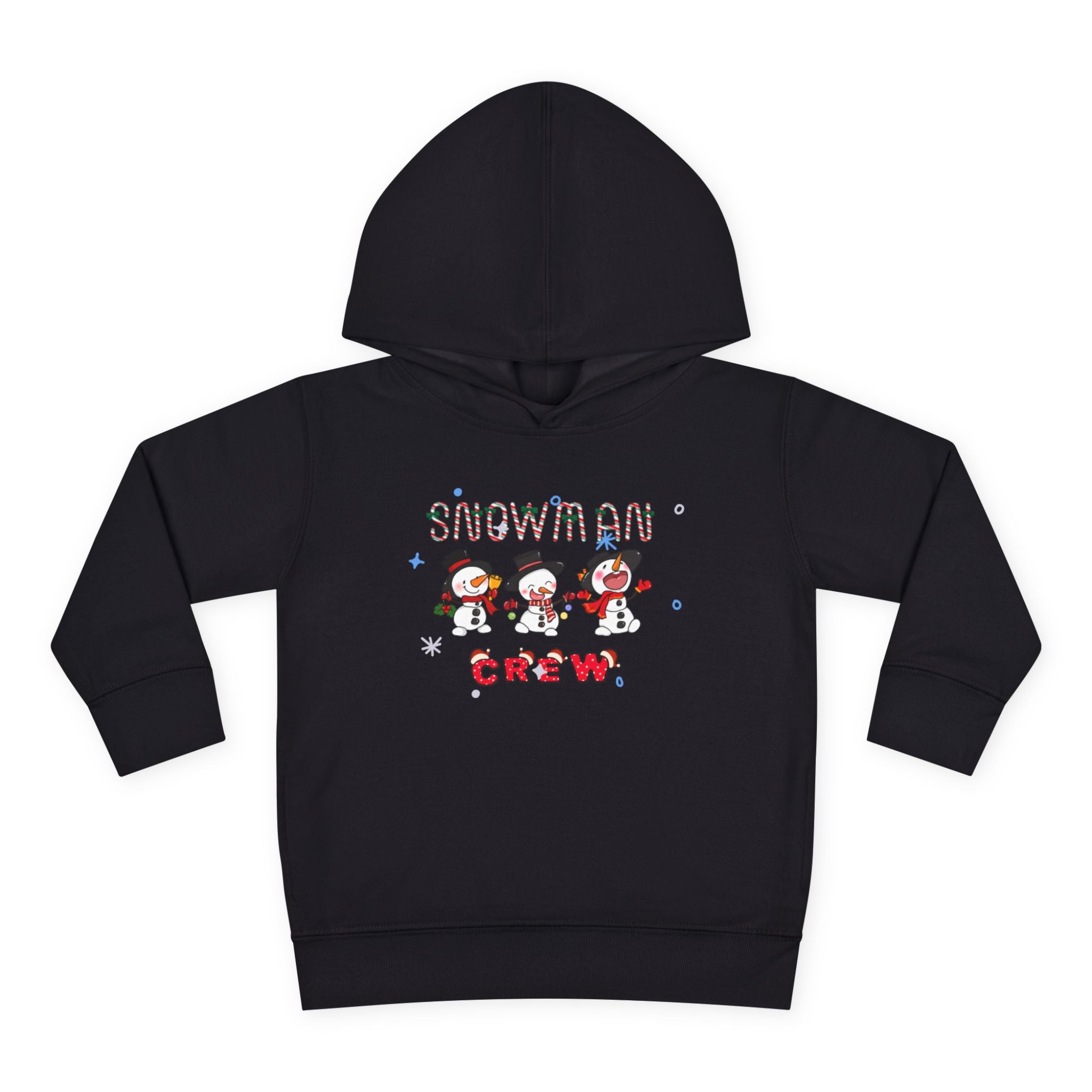 Snowman Crew Toddler Pullover Fleece Hoodie