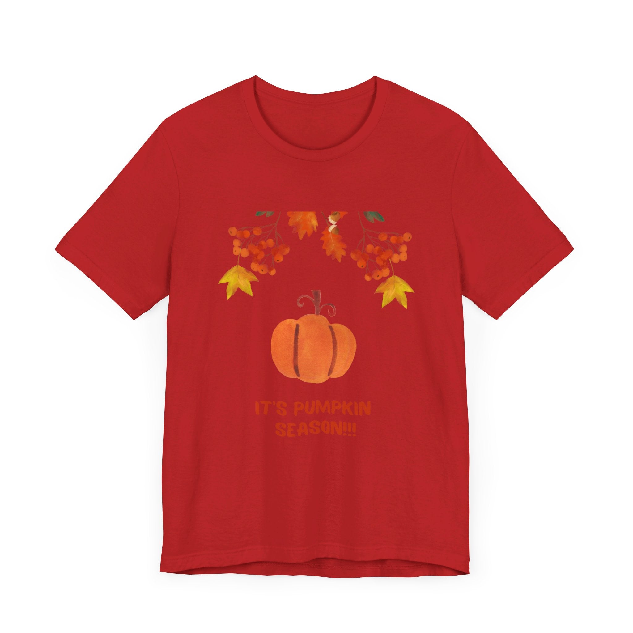 Pumpkin Season Unisex Jersey Short Sleeve Tee