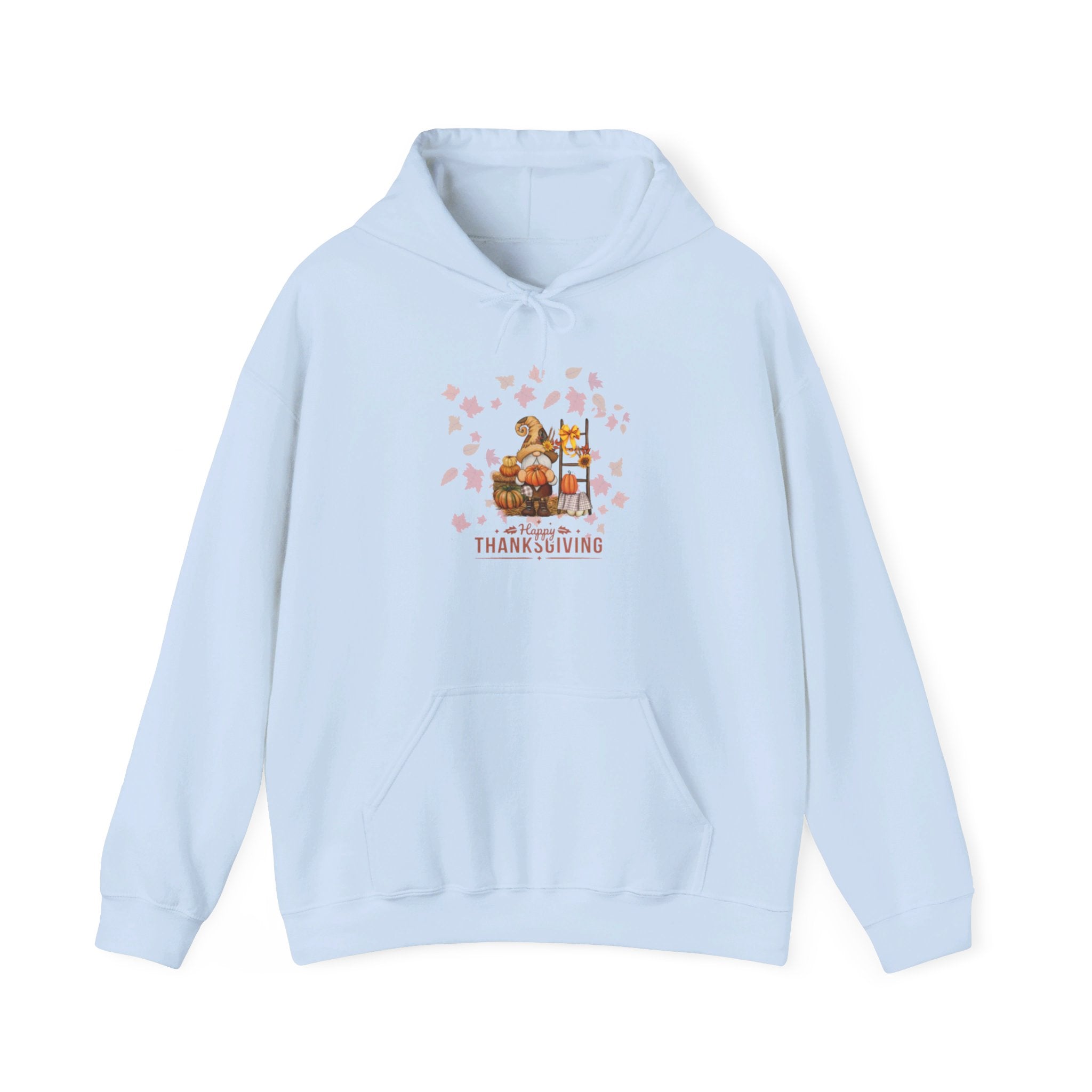 Gnome Happy Thanksgiving Unisex Heavy Blend™ Hooded Sweatshirt