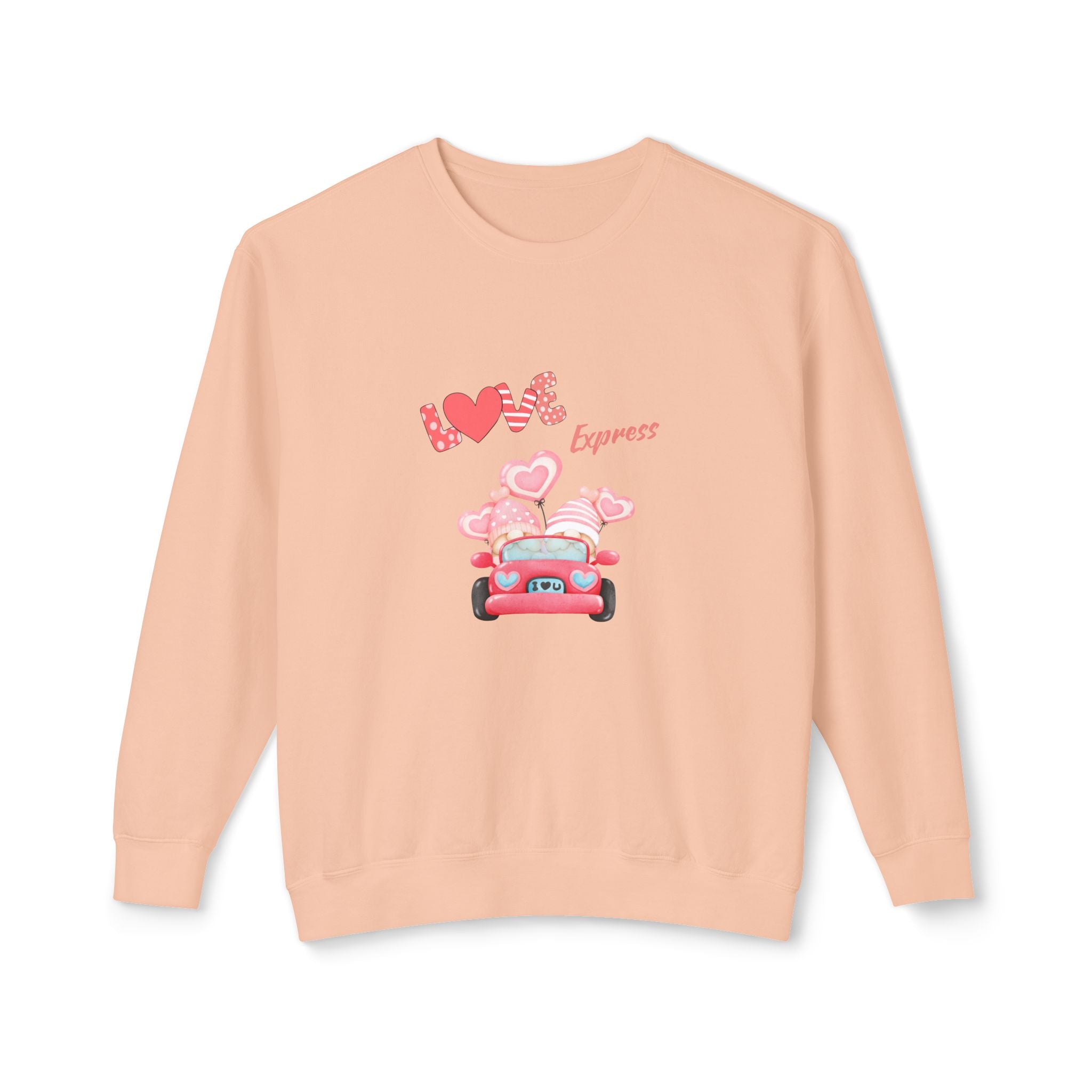 Love Express Unisex Lightweight Crewneck Sweatshirt
