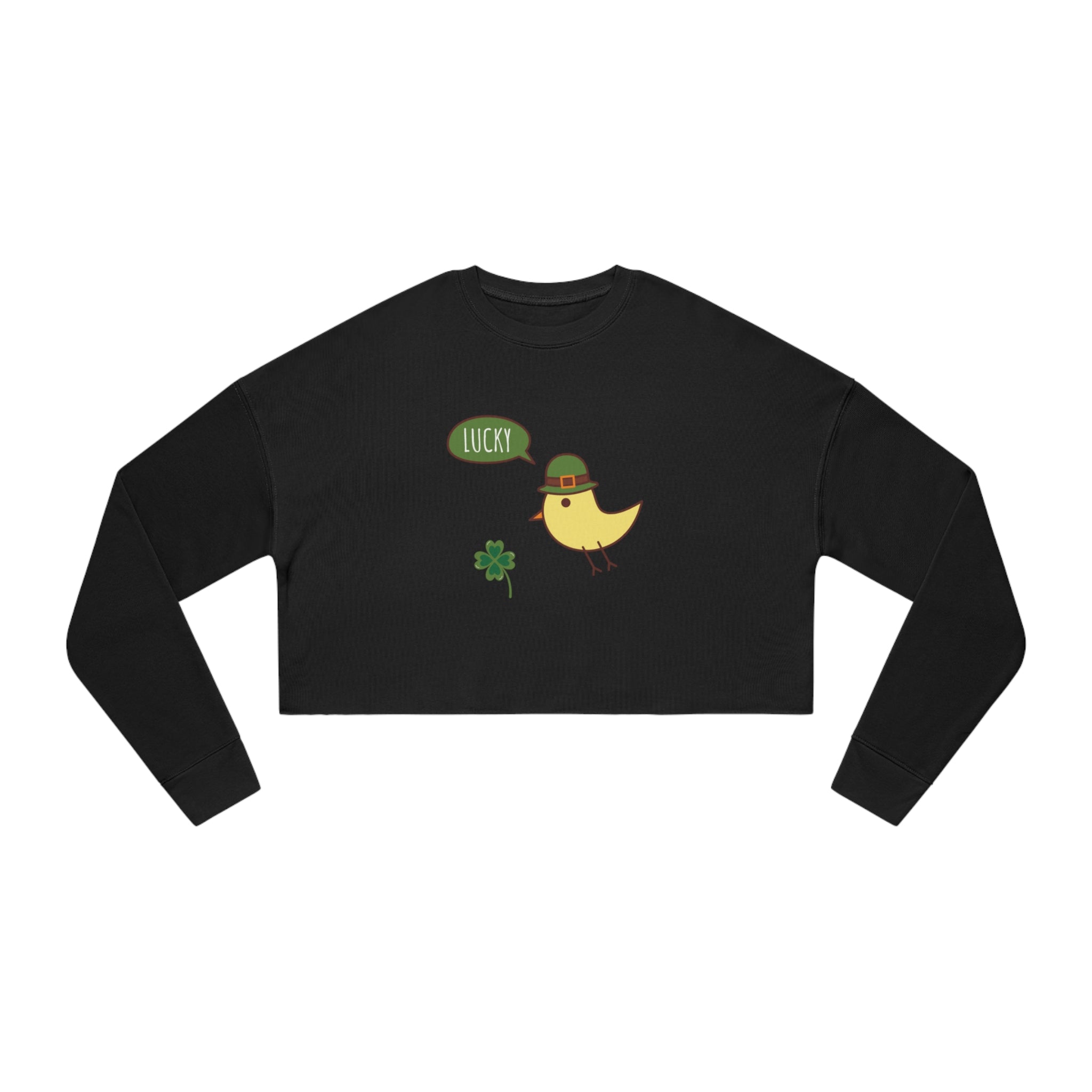 Feeling Lucky Women's Cropped Sweatshirt