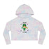 Blessed & Lucky Women’s Cropped Hooded Sweatshirt