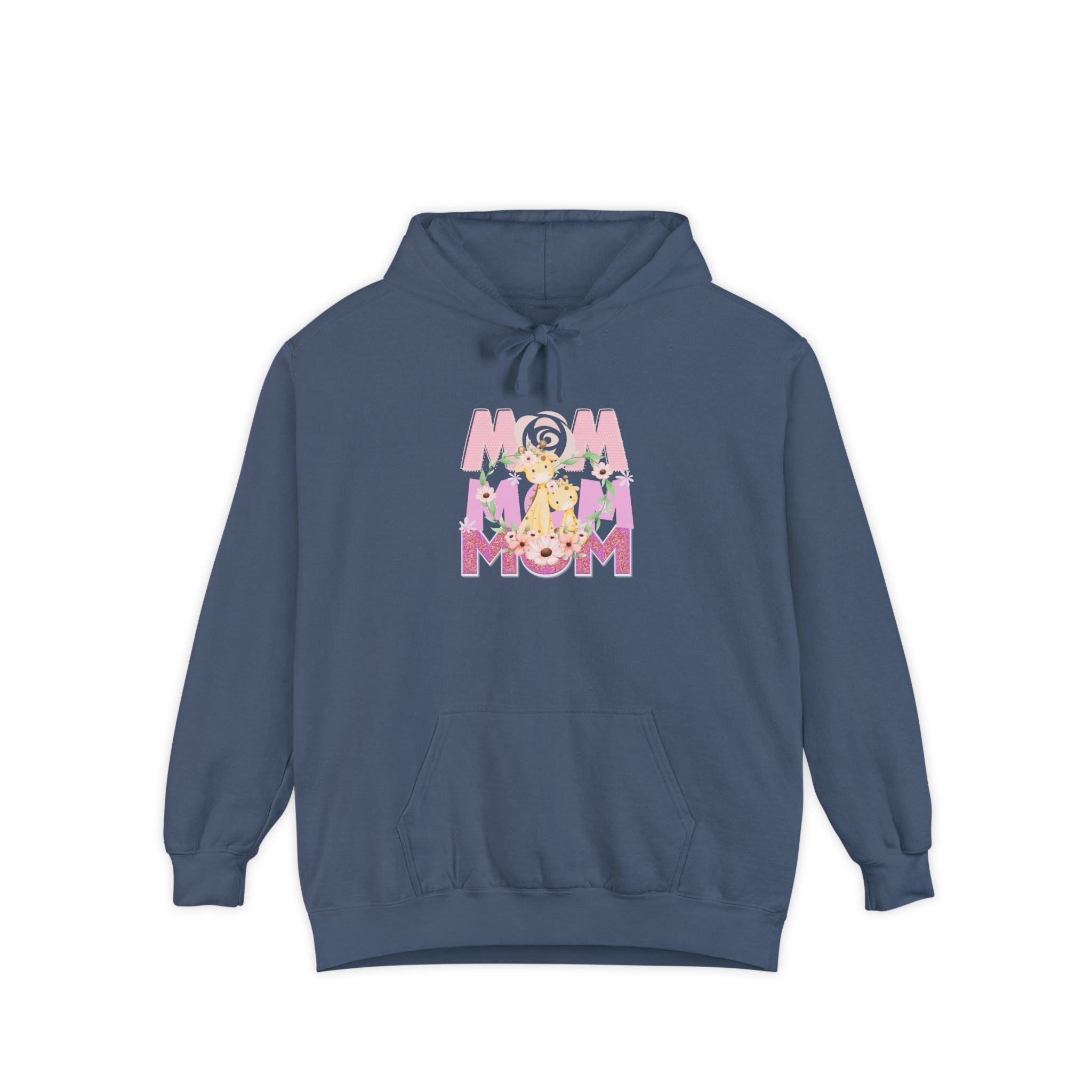Our First Mother's Day Unisex Garment-Dyed Hoodie