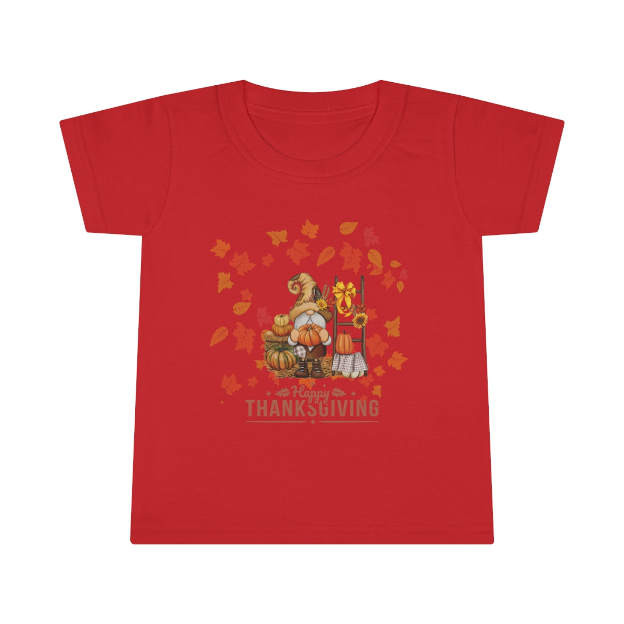 Gnome Happy Thanksgiving Toddler T-shirt