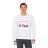 Here Comes Santa Claus Unisex Heavy Blend™ Crewneck Sweatshirt