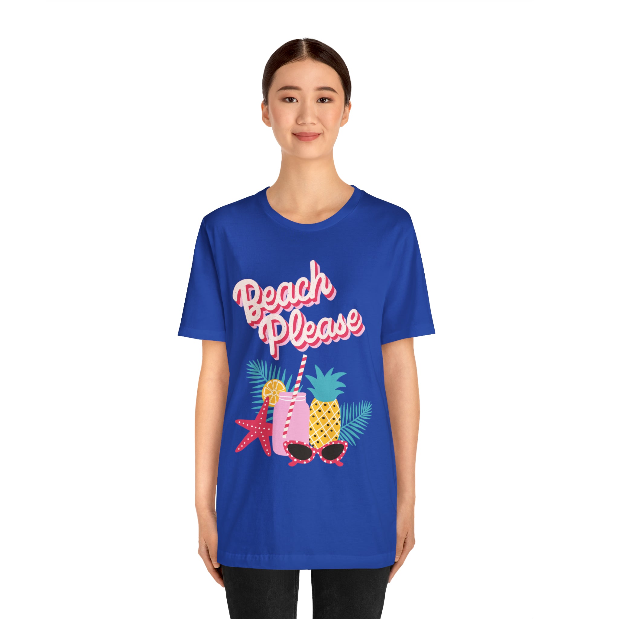 Beach Please Unisex Jersey Short Sleeve Tee