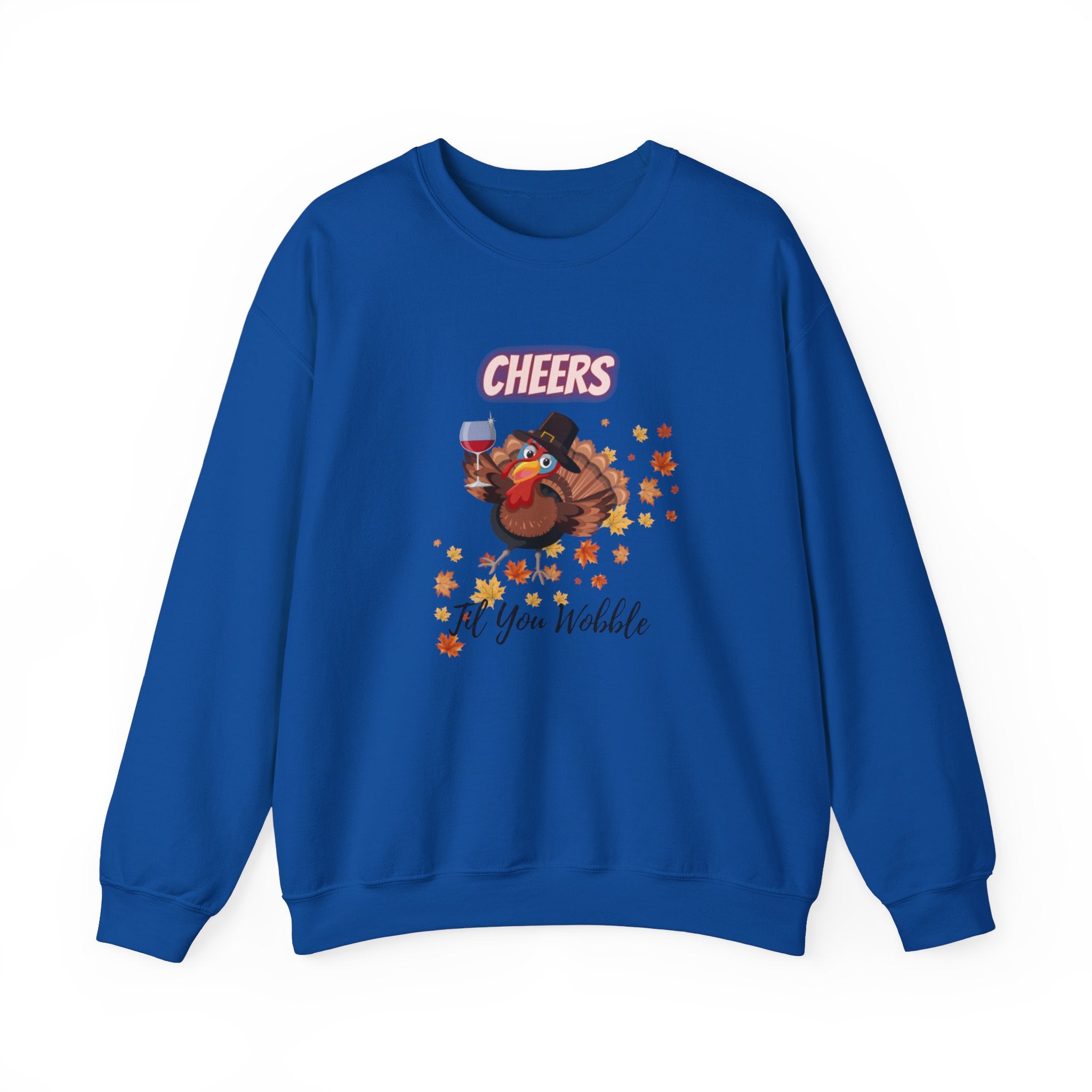 Cheers Til You Wobble Unisex Heavy Blend™ Crewneck Sweatshirt
