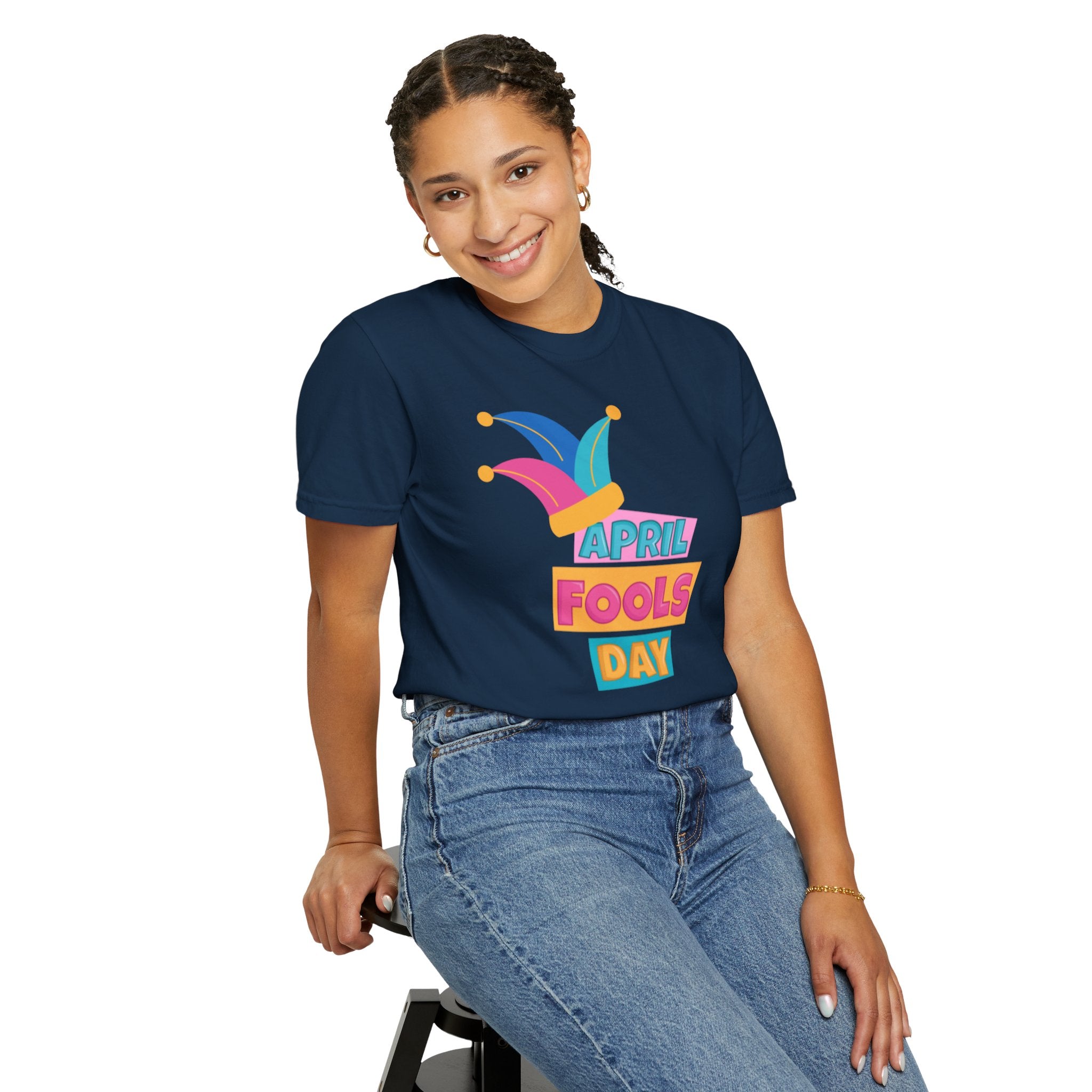 All Fool's Day Unisex Garment-Dyed T-shirt