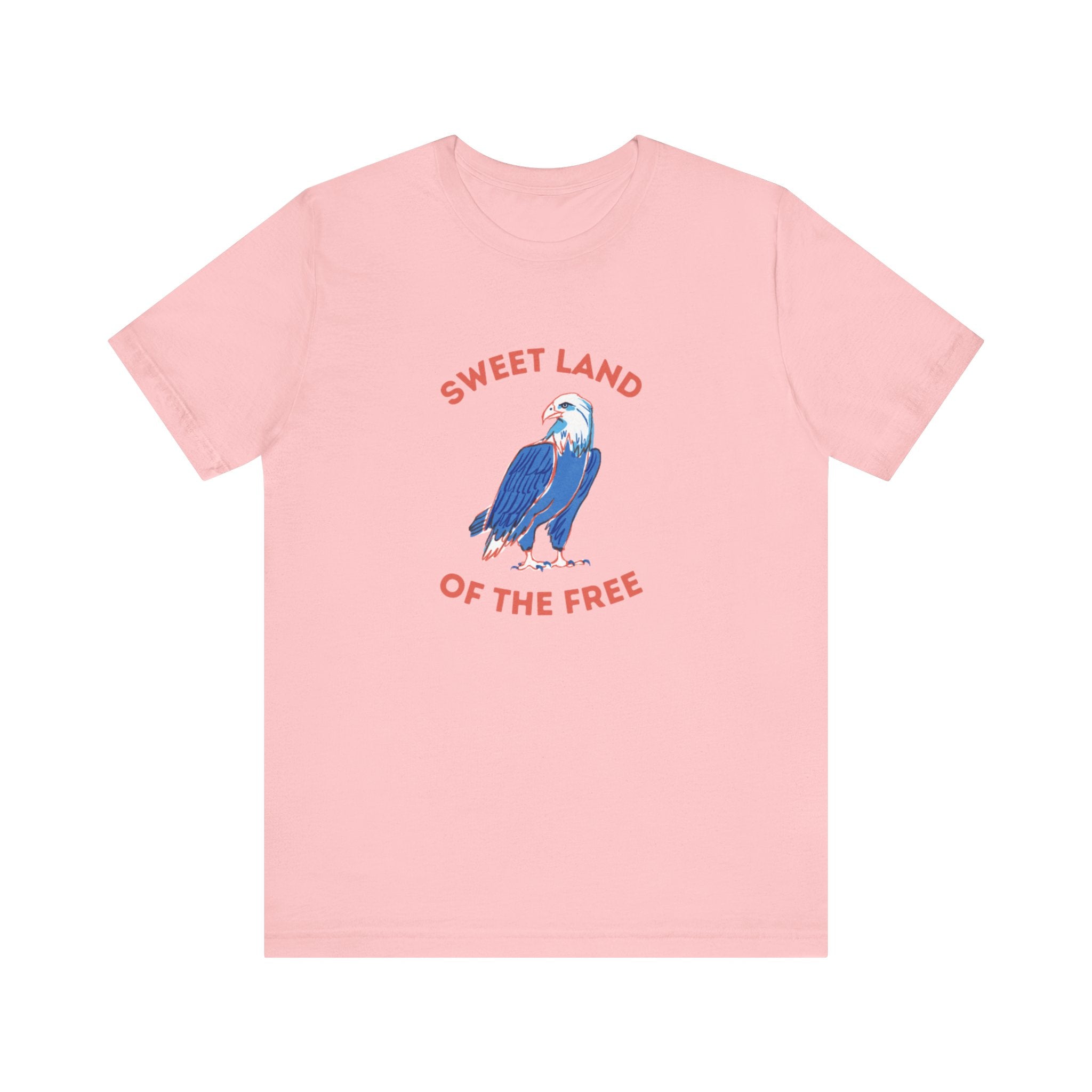 Sweet Land Of The Free Unisex Jersey Short Sleeve Tee