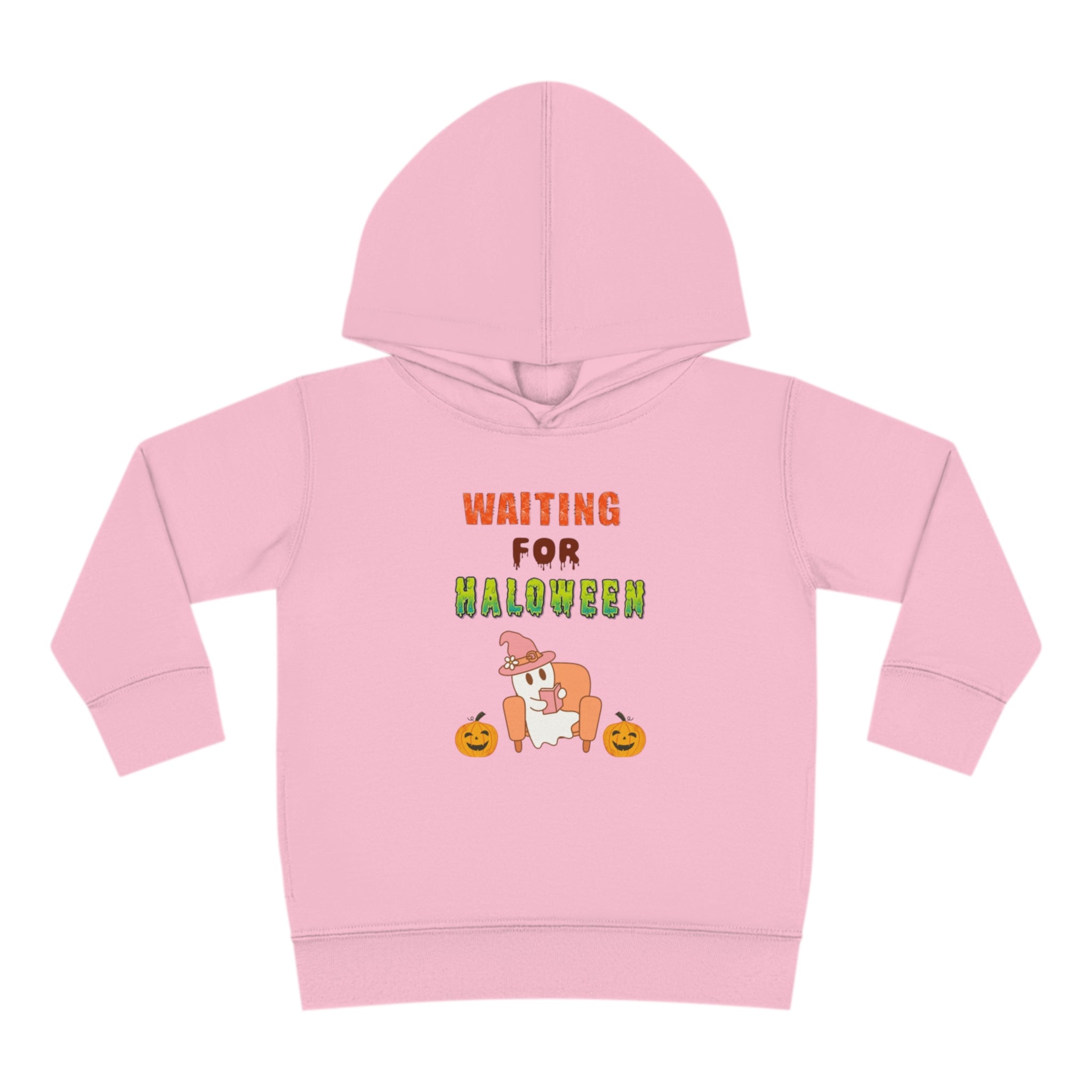 Waiting For Halloween Toddler Pullover Fleece Hoodie