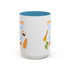 Summertime Fun Accent Coffee Mug (11, 15oz)