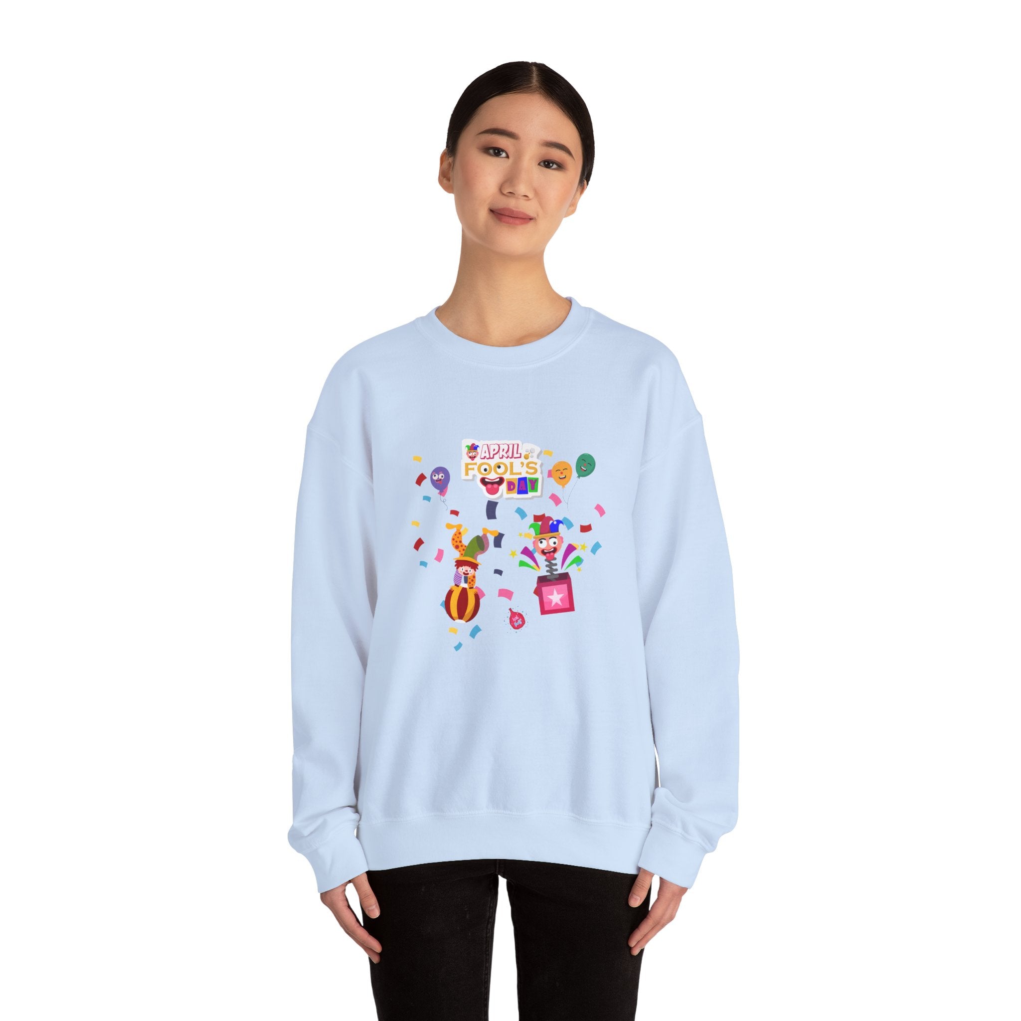 All April Fool's Day Fun Unisex Crewneck Sweatshirt