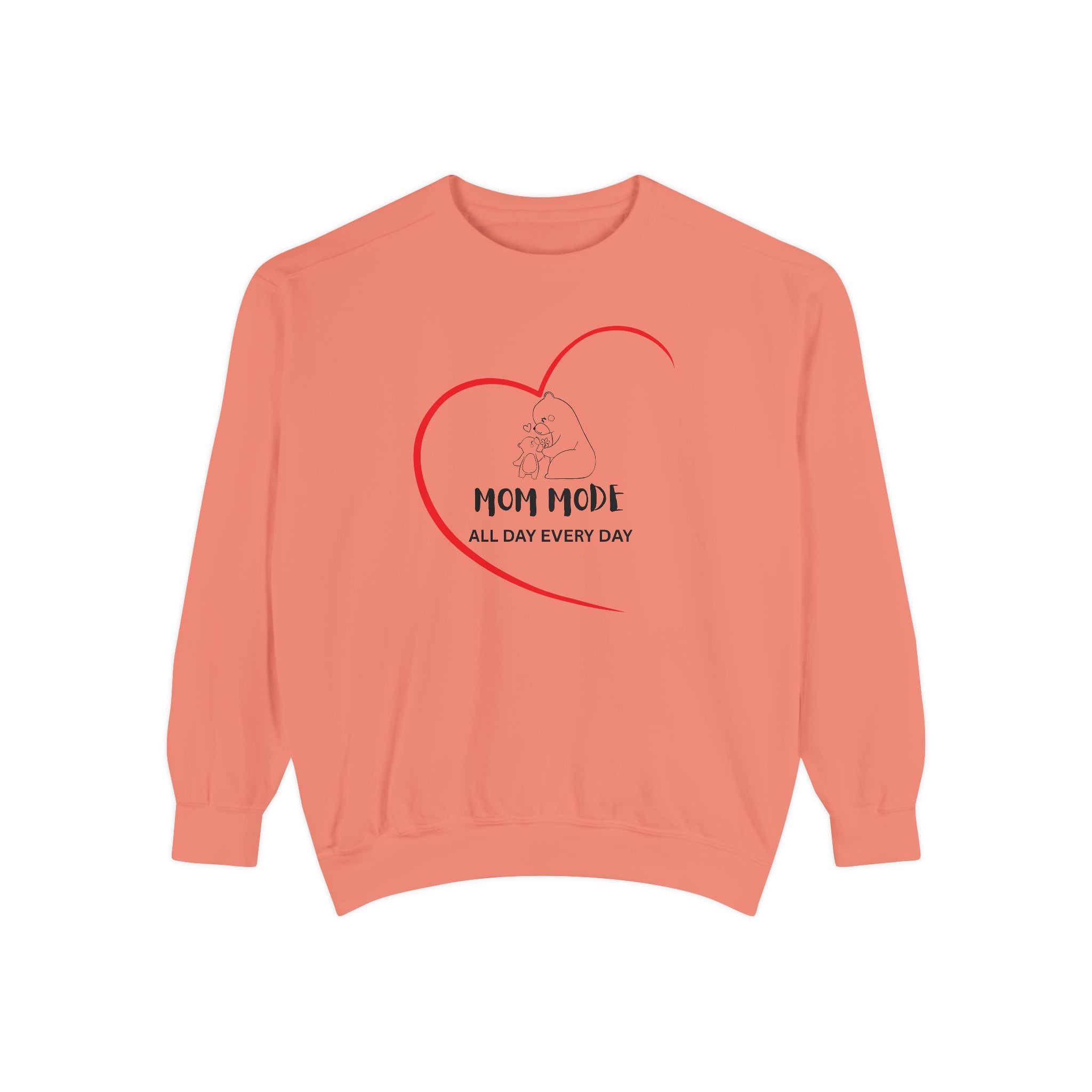 Mom Mode Garment-Dyed Sweatshirt