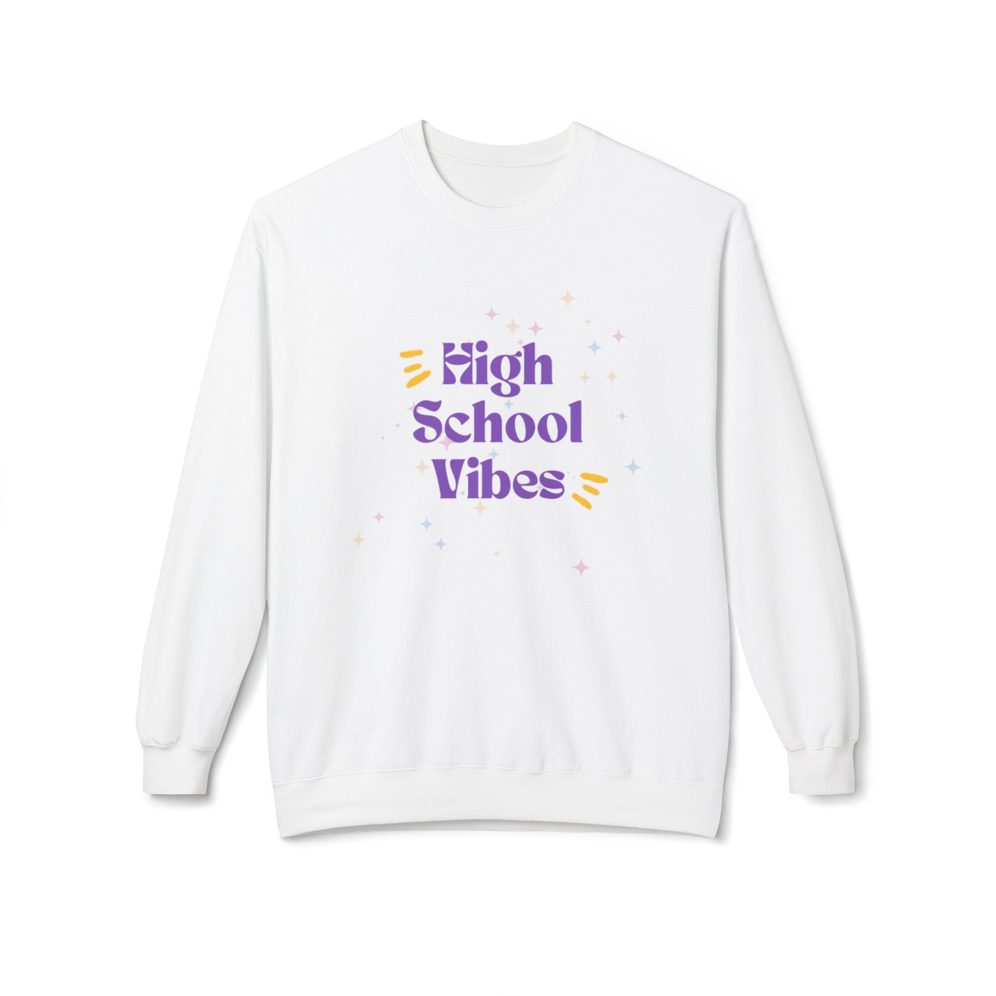 High School Vibes Unisex Midweight Softstyle Fleece Crewneck Sweatshirt