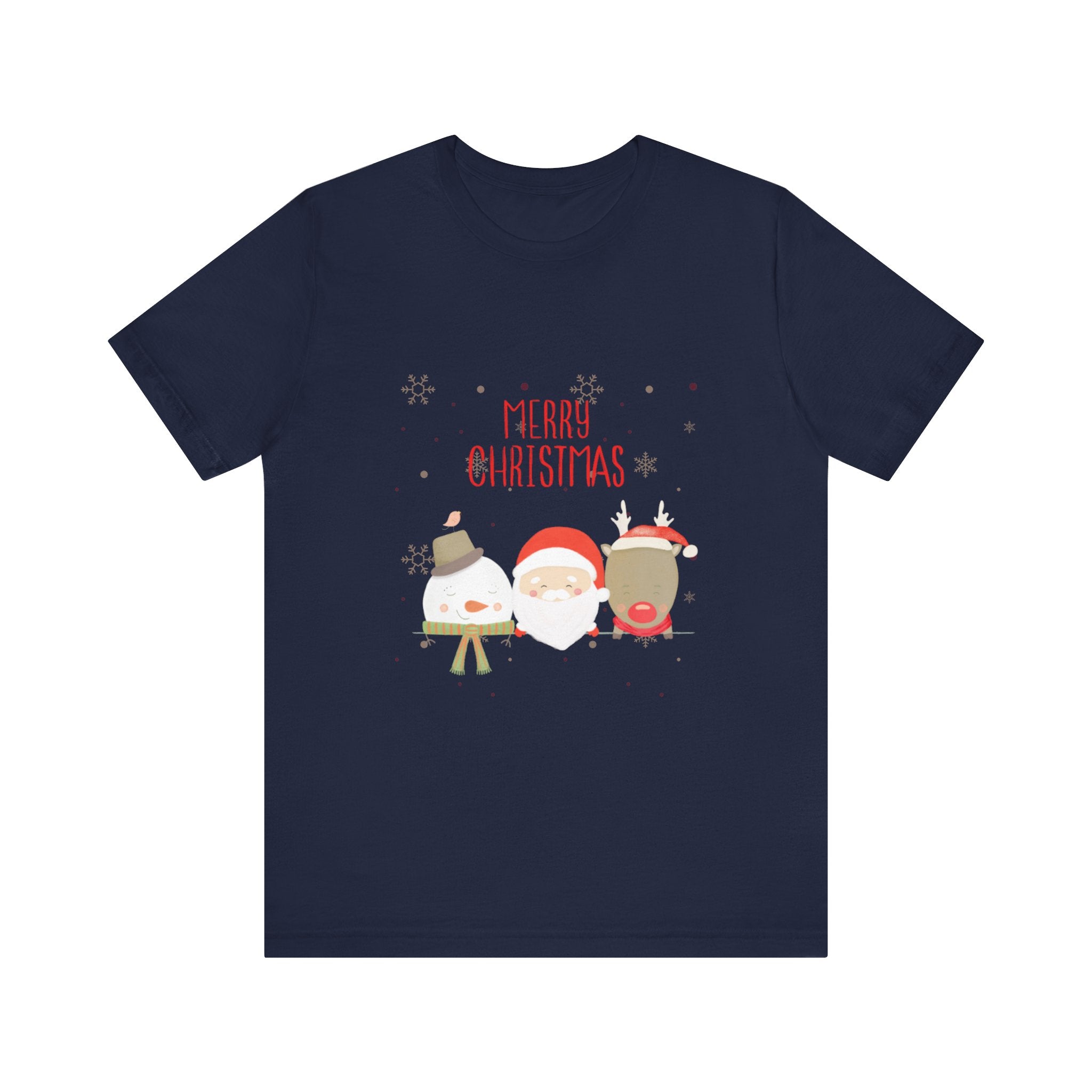 Merry Xmas Crew Unisex Jersey Short Sleeve Tee