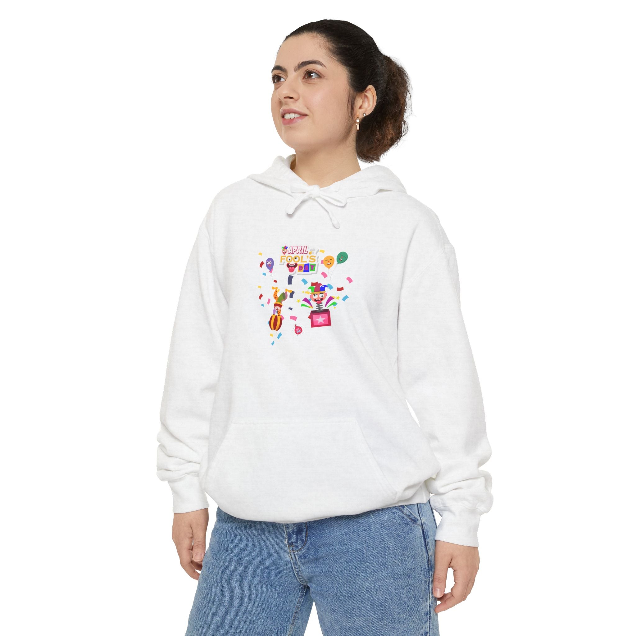 All April Fool's Day Unisex Garment-Dyed Hoodie