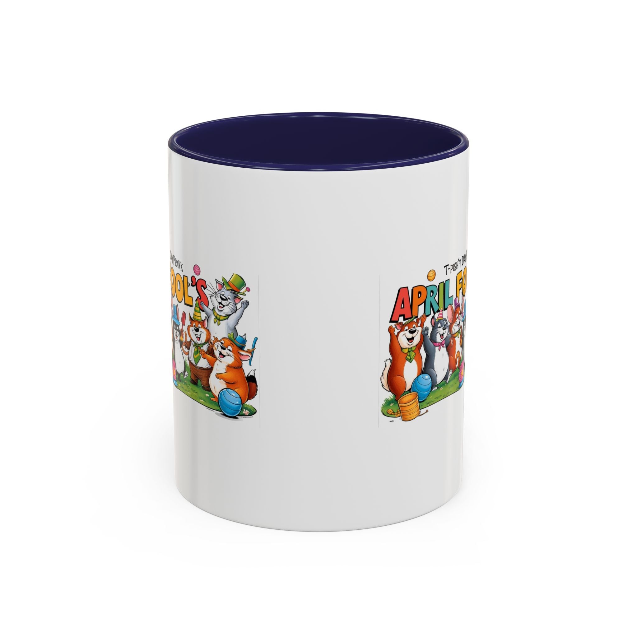 T-Pish'-T Day Prank Accent Coffee Mug