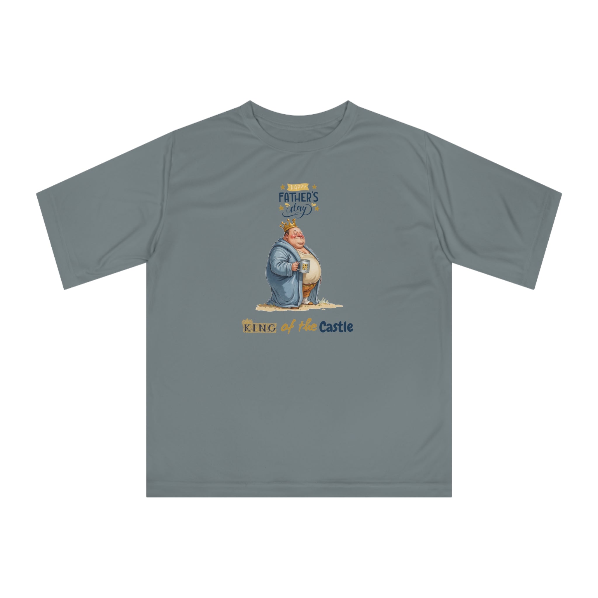 Father's Day King of the Castle Performance T-shirt