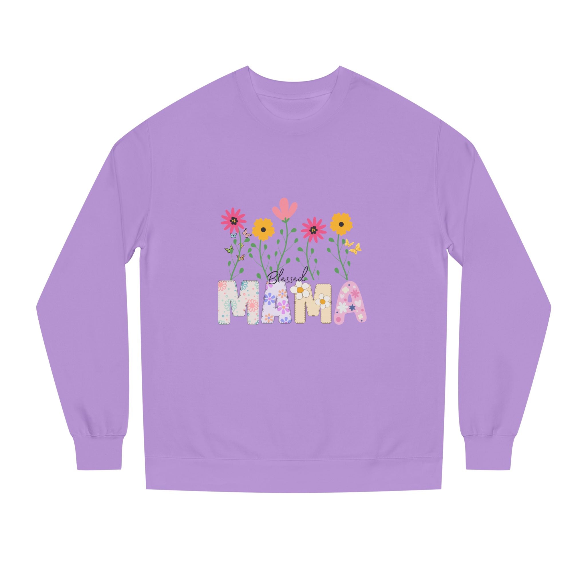Blessed Mama Unisex Crew Neck Sweatshirt