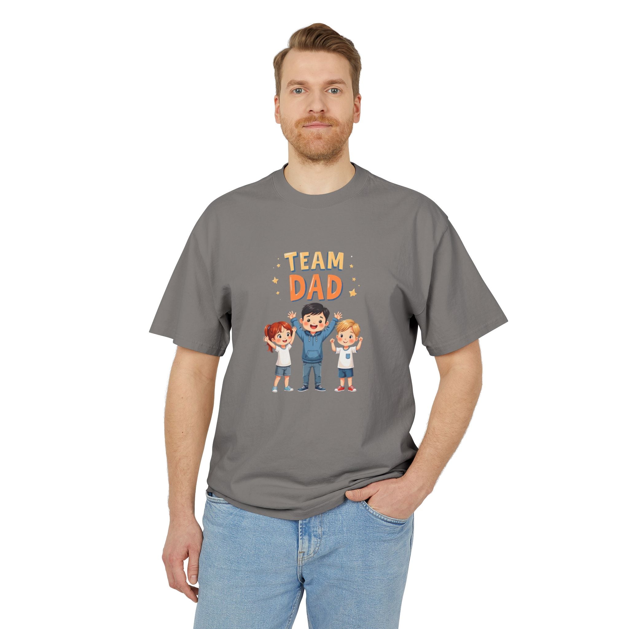 Team Dad Unisex Faded T-Shirt