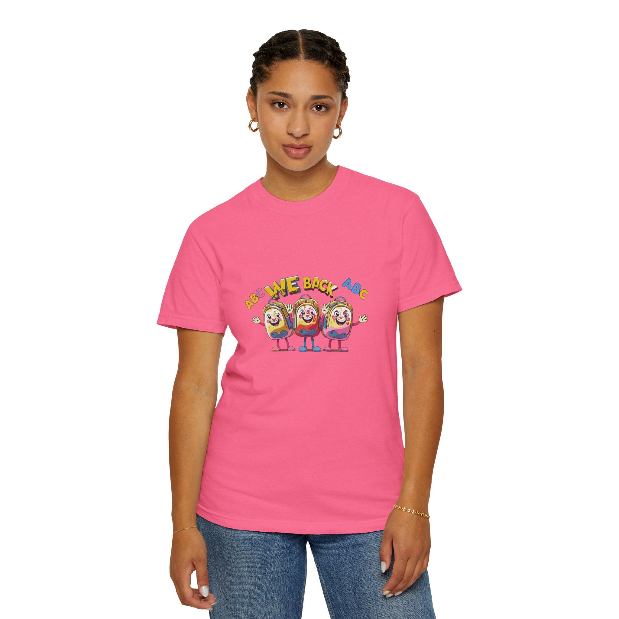We Back Unisex Garment-Dyed T-shirt