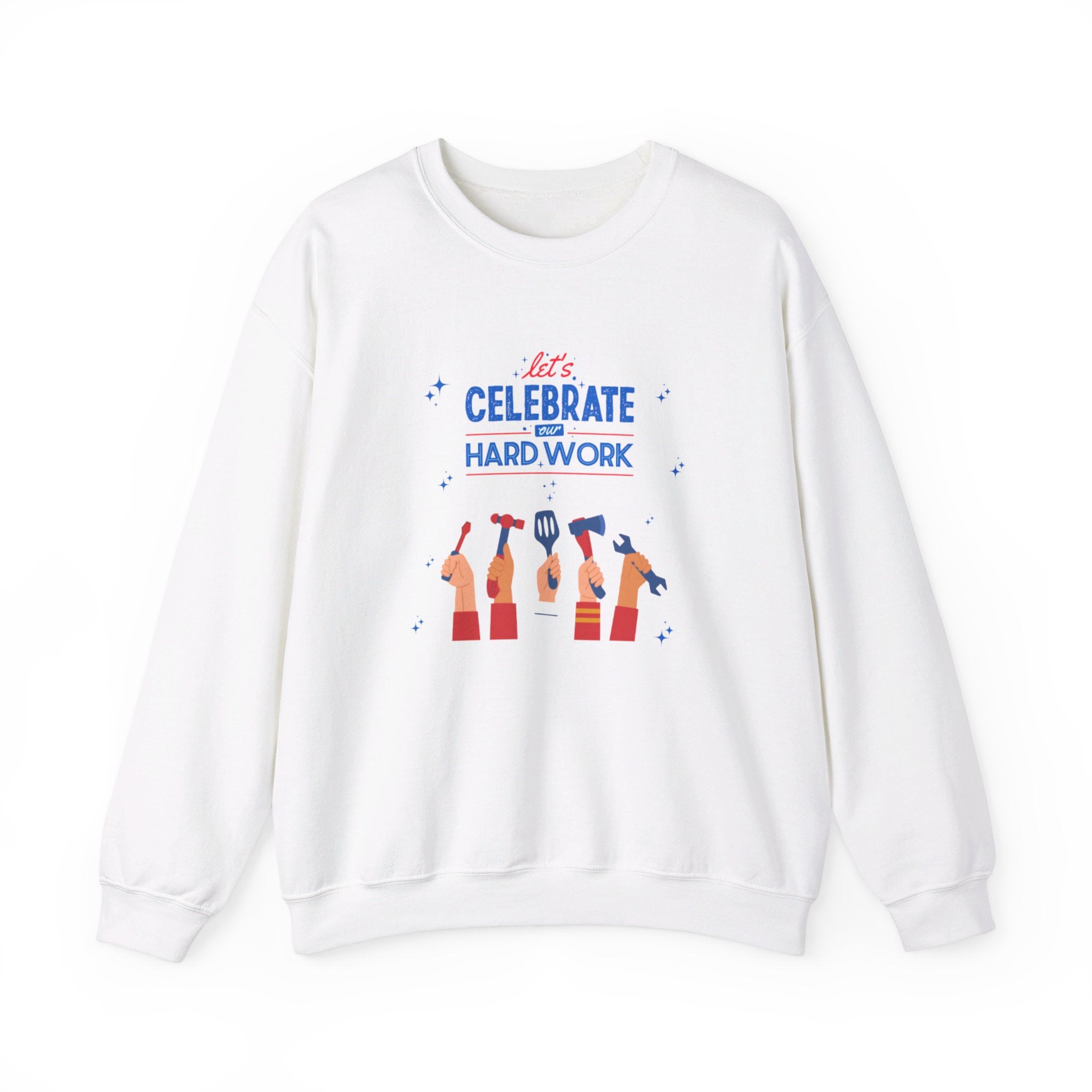 Let's Celebrate Our Hard Work Unisex Heavy Blend™ Crewneck Sweatshirt