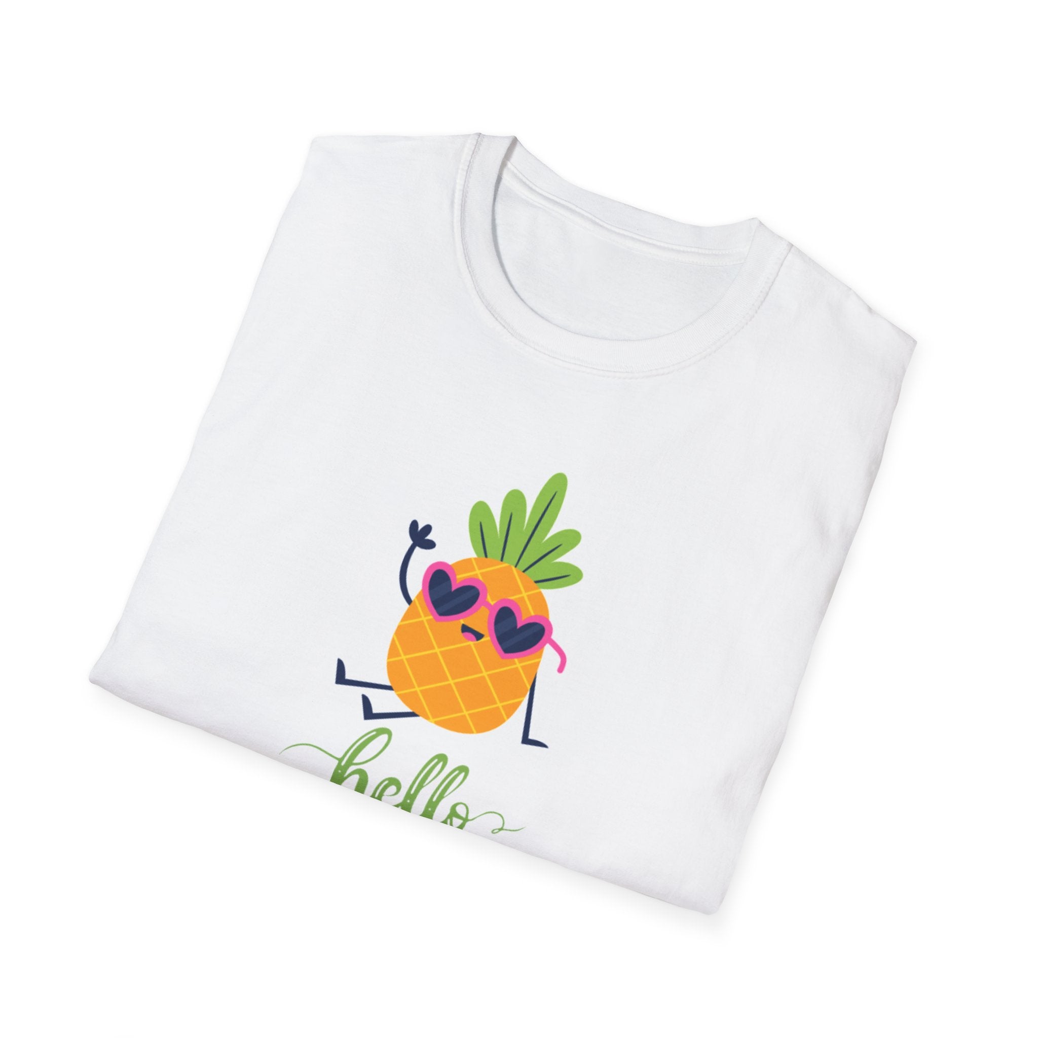 Hello Summer Fun Unisex Softstyle T-Shirt