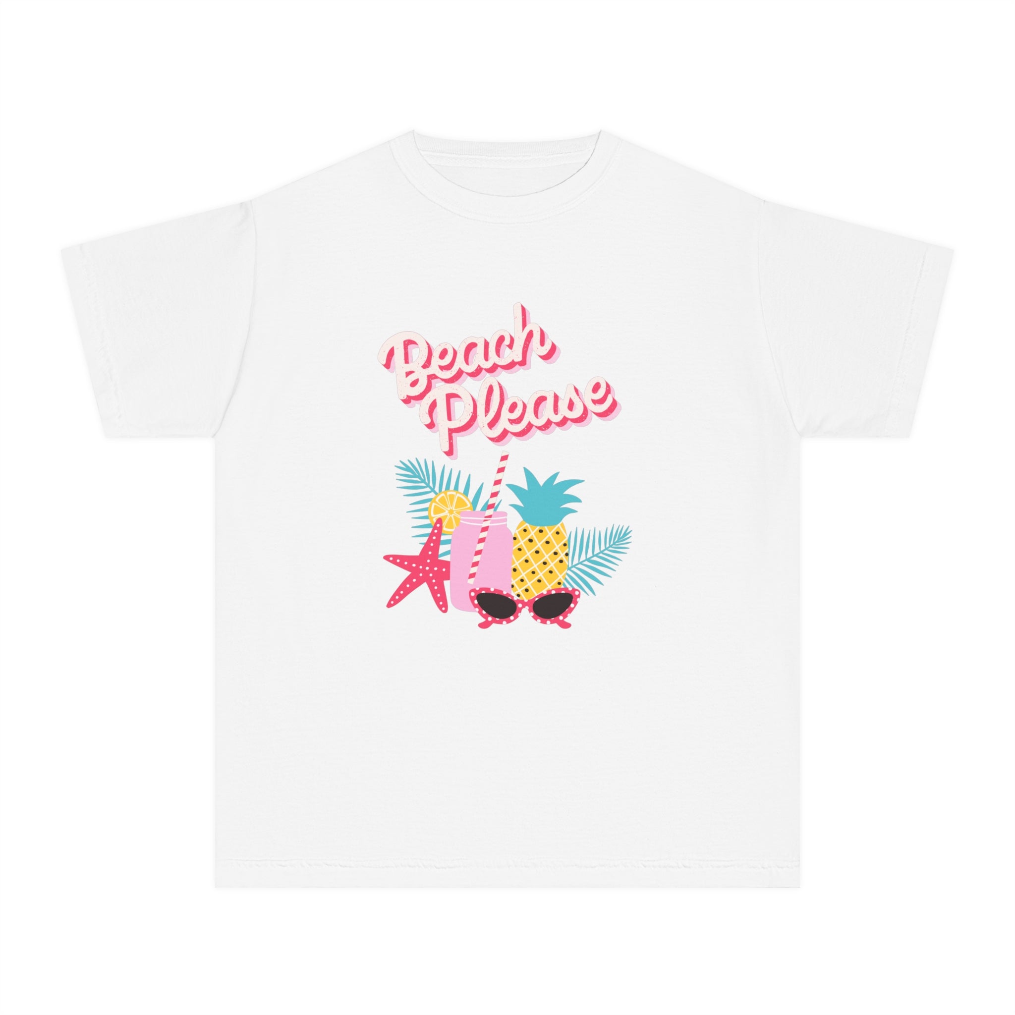 Beach Please Youth Midweight Tee